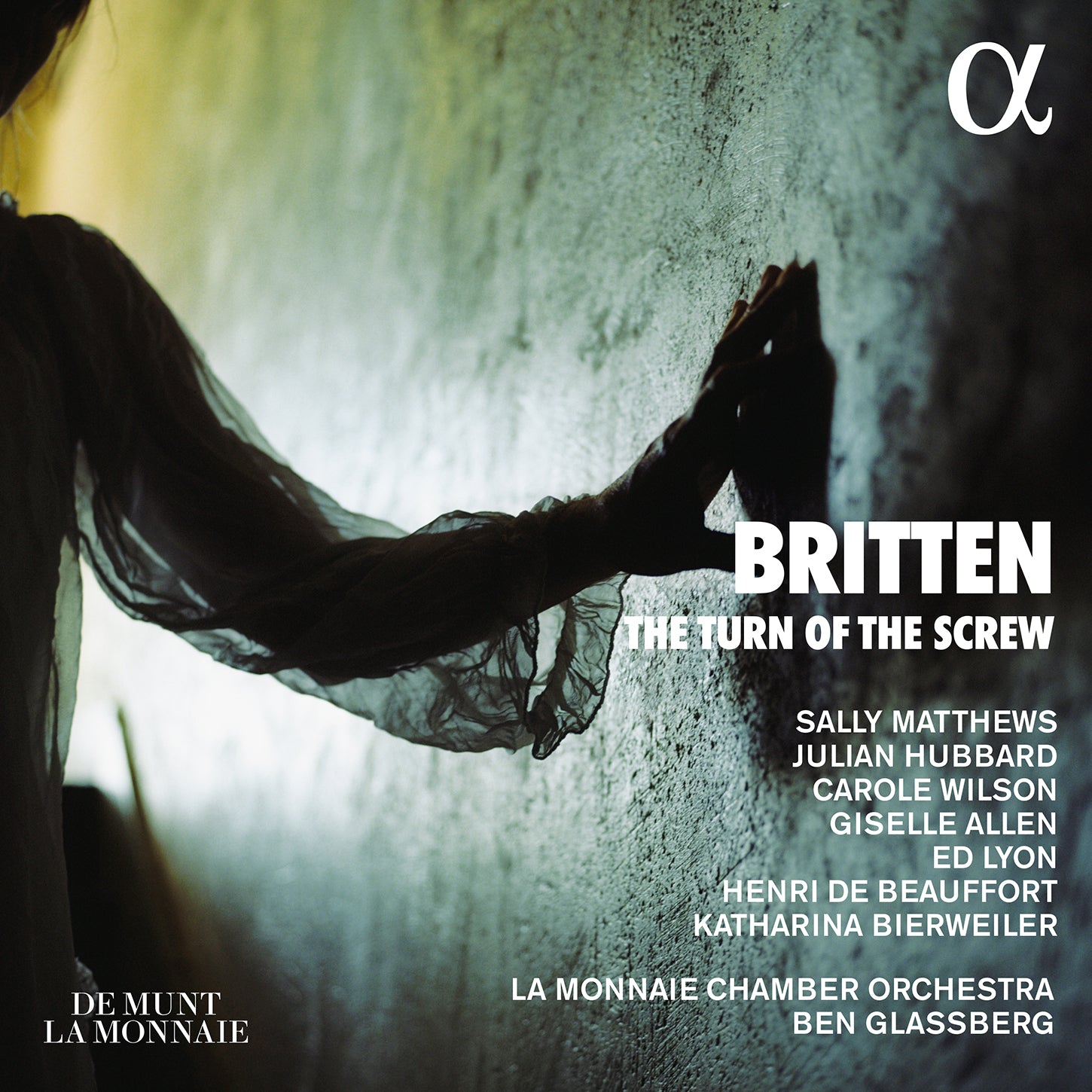 Britten: The Turn of the Screw / Matthews, Allen, Wilson, Lyon, Hubbard, de Beauffort, Bierweiler, Glassberg, La Monnaie Chamber Orchestra