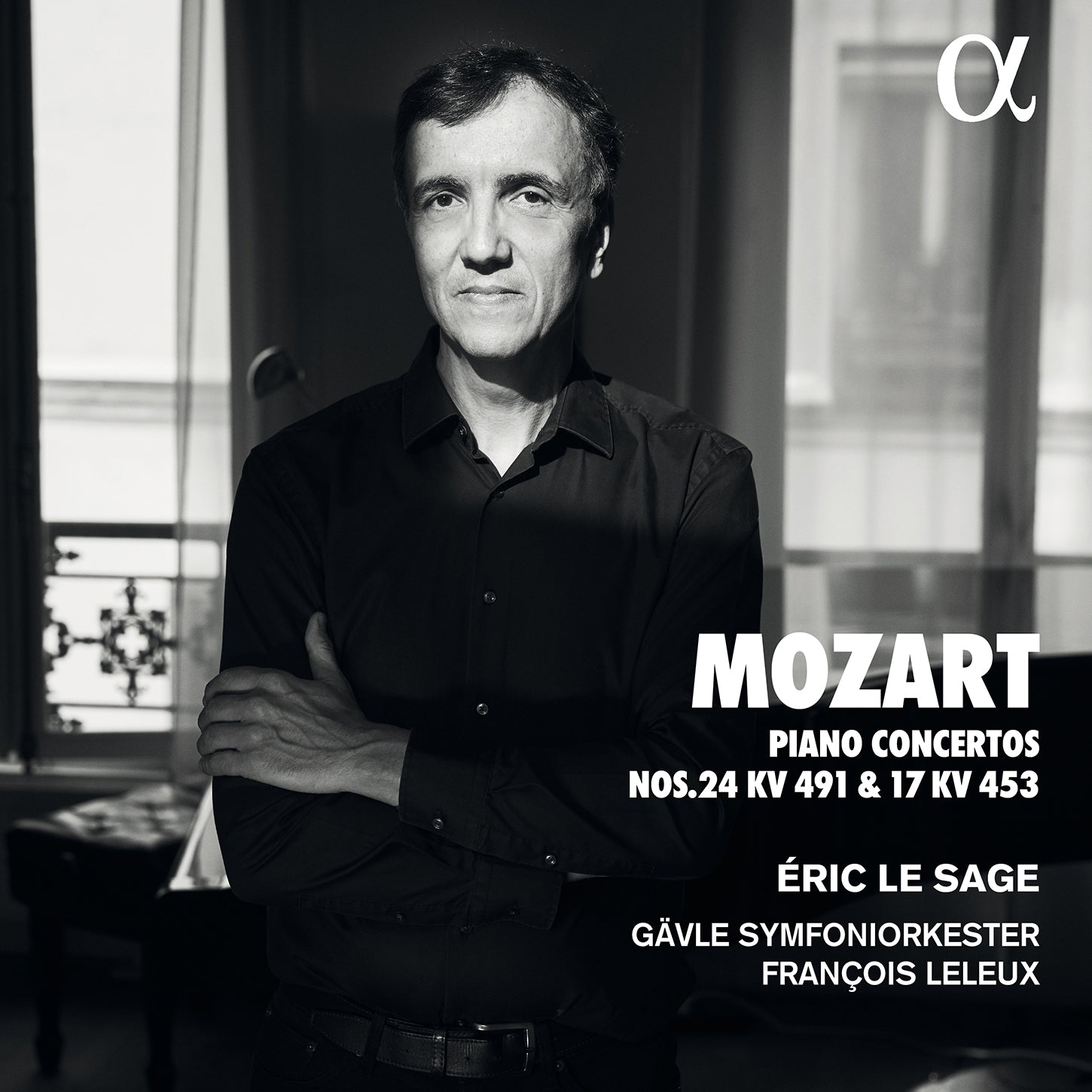 Mozart: Piano Concertos Nos. 24 & 17 / Le Sage, Leleux, Gävle Symphony Orchestra