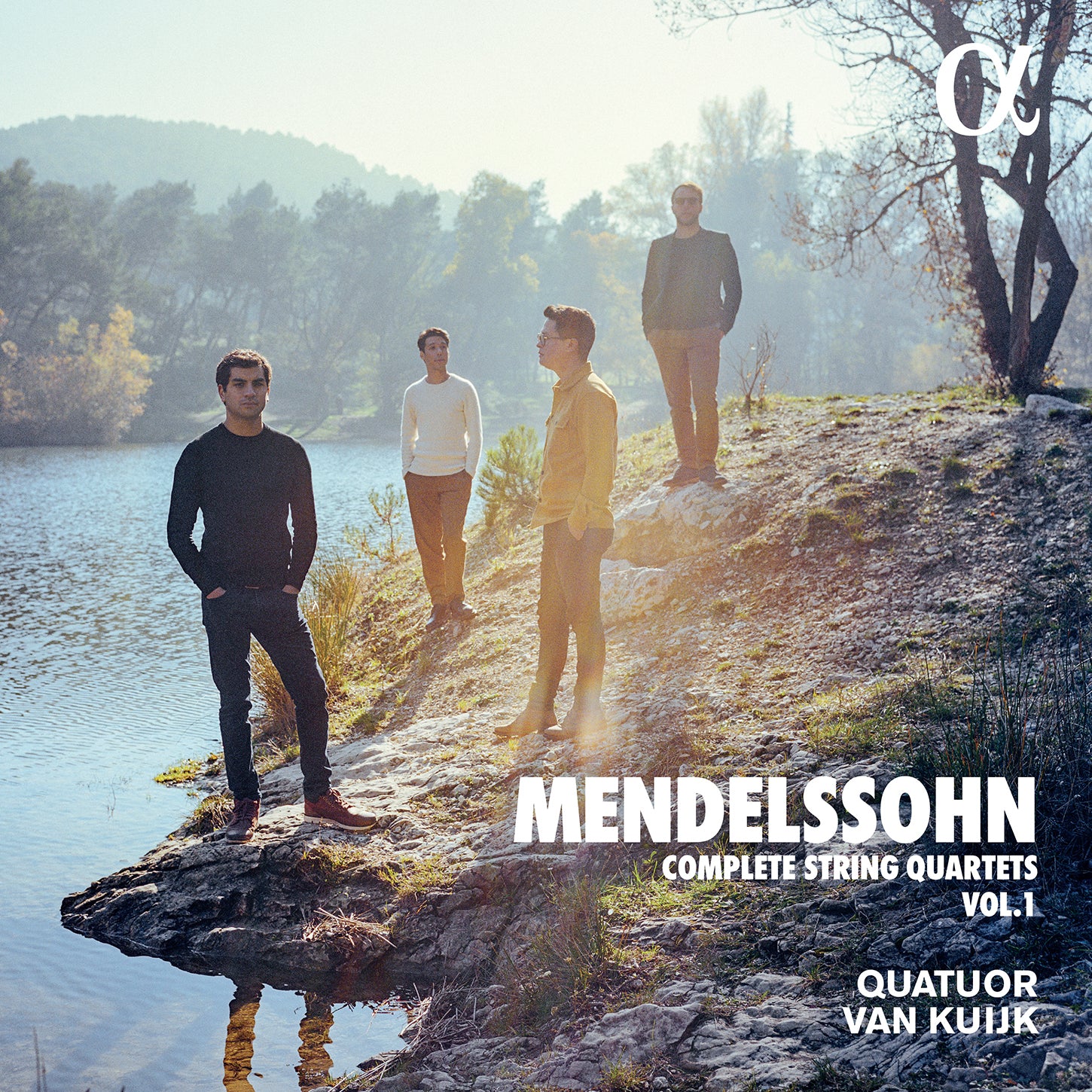 Mendelssohn: Complete String Quartets, Vol. 1 - nos. 1-3 / Quatuor van Kuijk