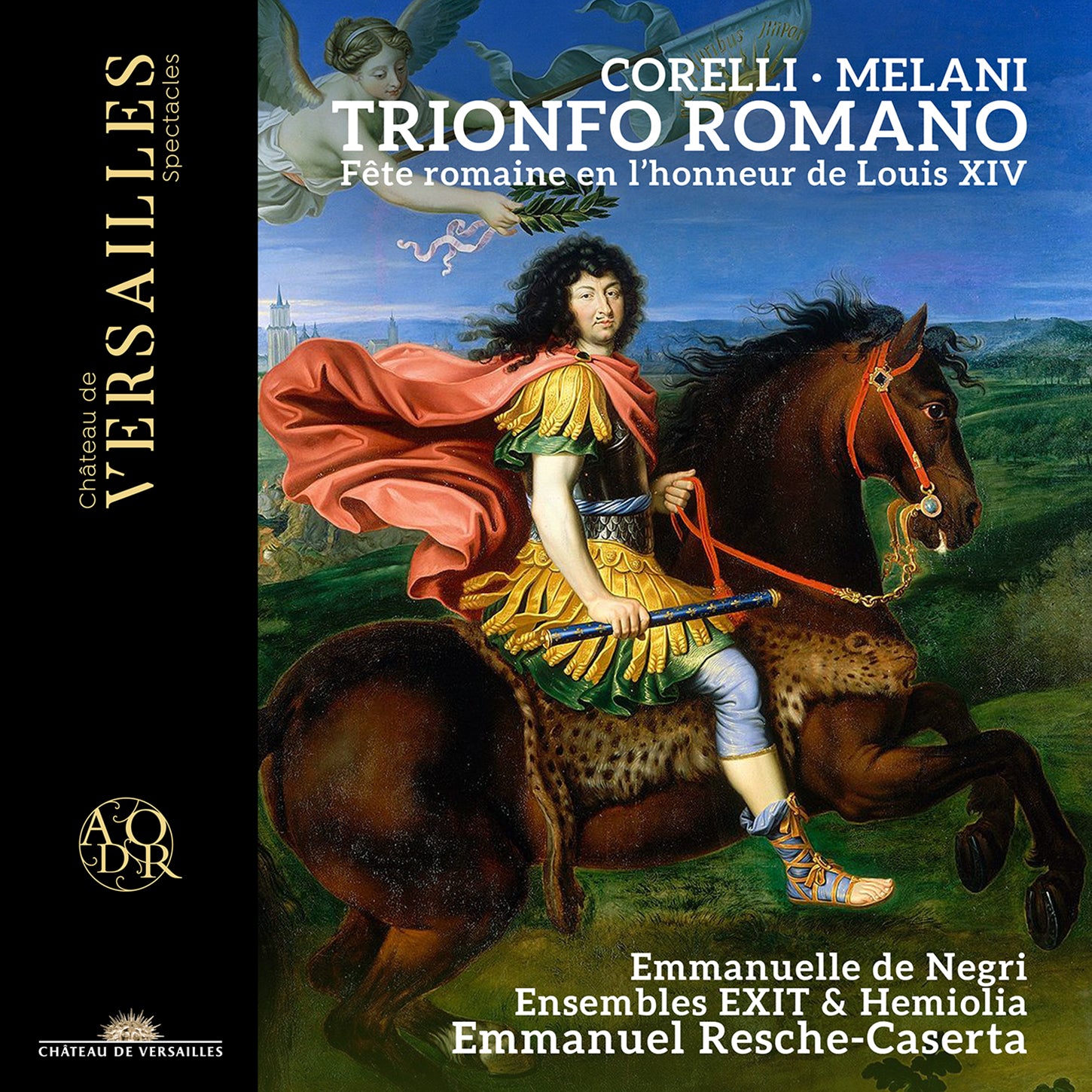 Corell & Melani: Trionfo Romano / de Negri, Resche-Caserta, Ensembles EXIT & Hemiola