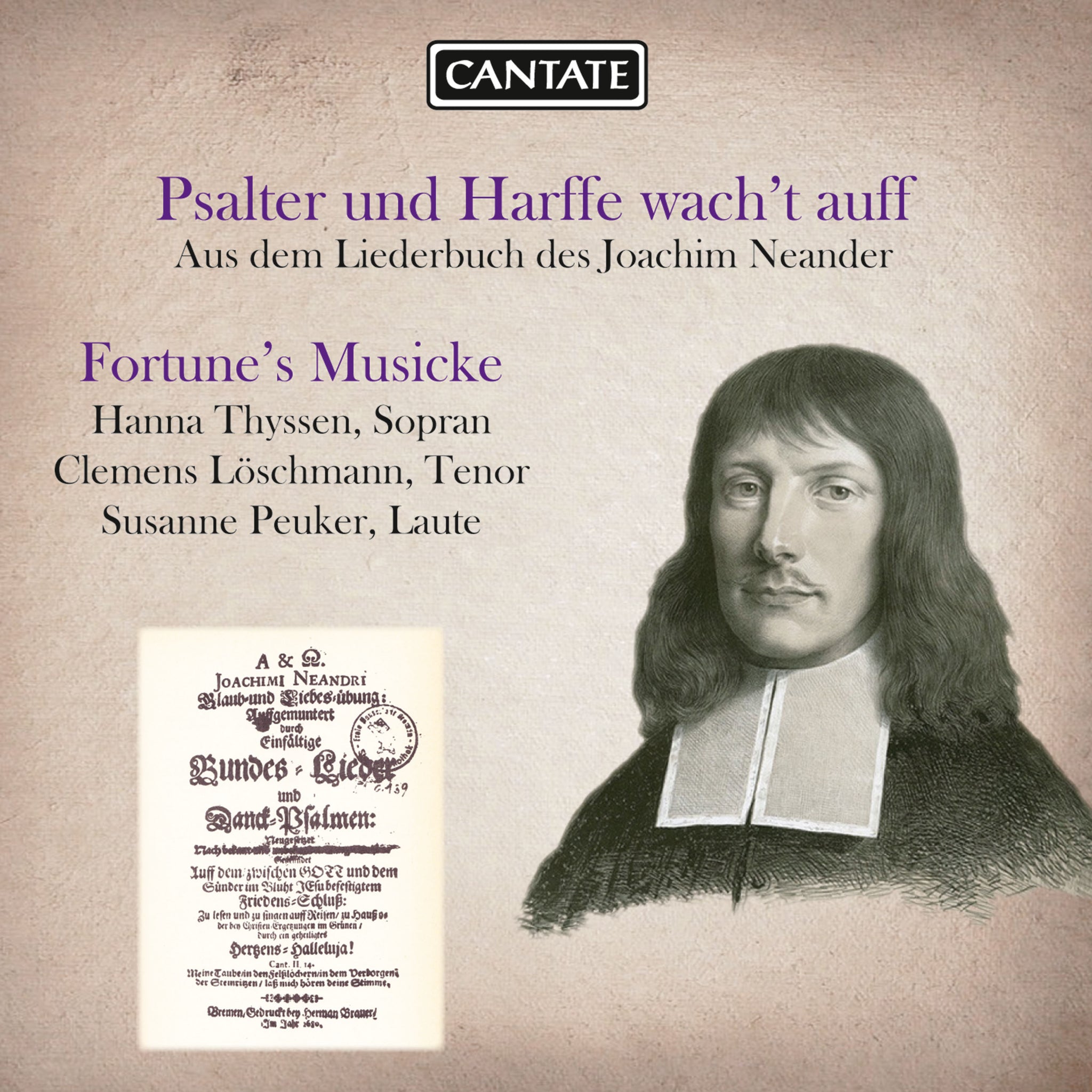 Neander: Psalter und Harffe wacht auff / Fortune's Musicke