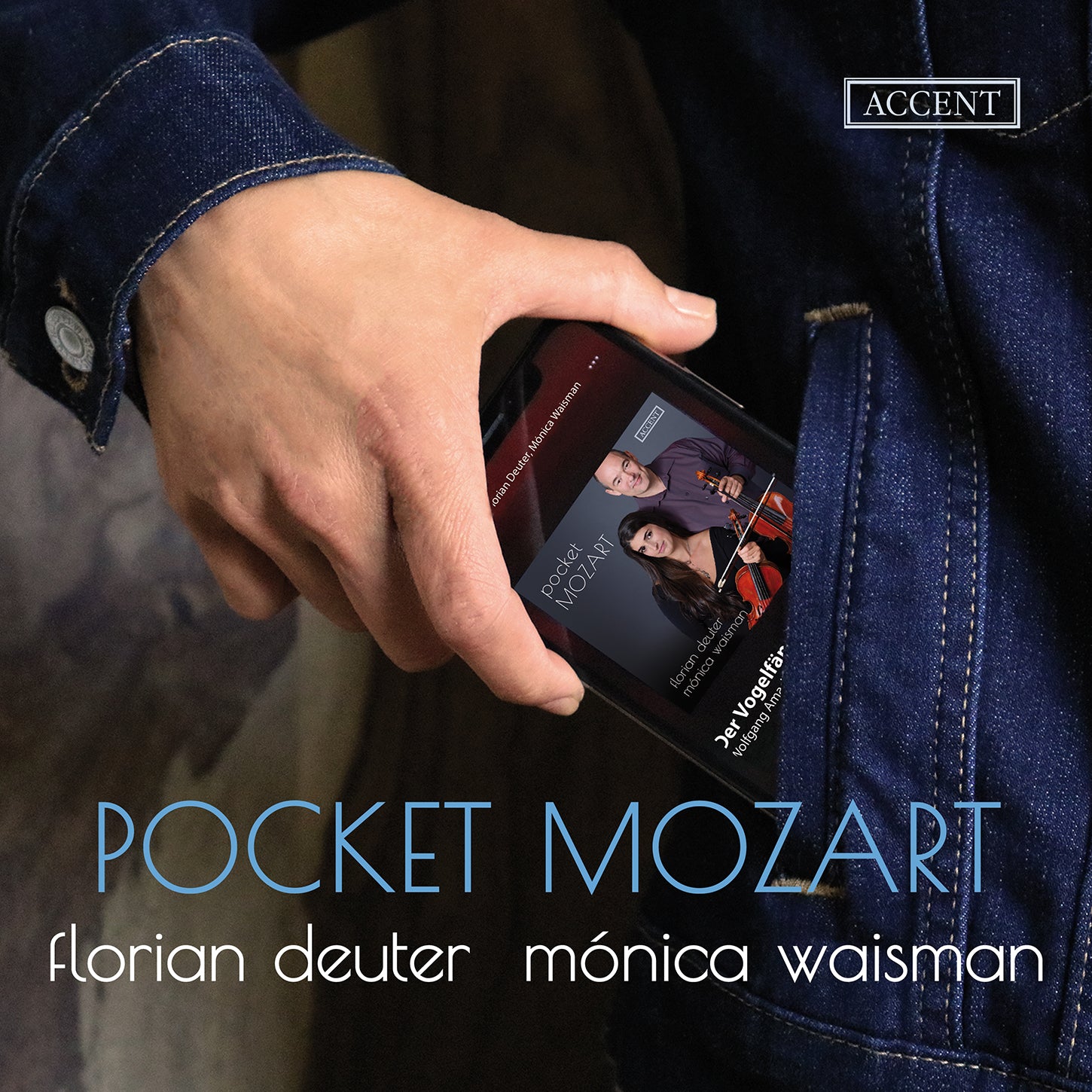 Pocket Mozart - Operas & Sonatas for Violin Duo / Deuter, Waisman