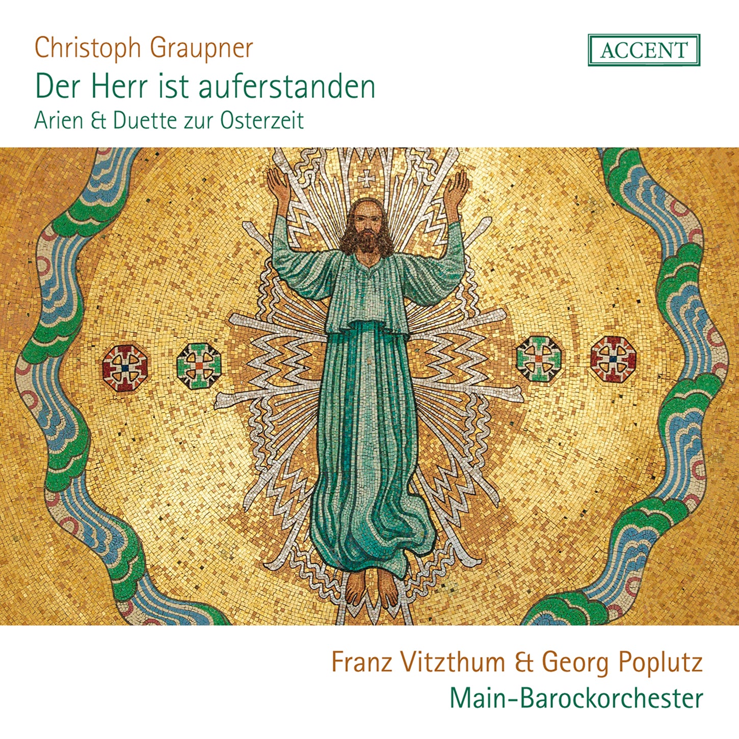 Graupner: Der Herr ist auferstanden - Arias and Duets for Eastertide / Vitzthum, Poplutz, Jopp, Main Baroque Orchestra
