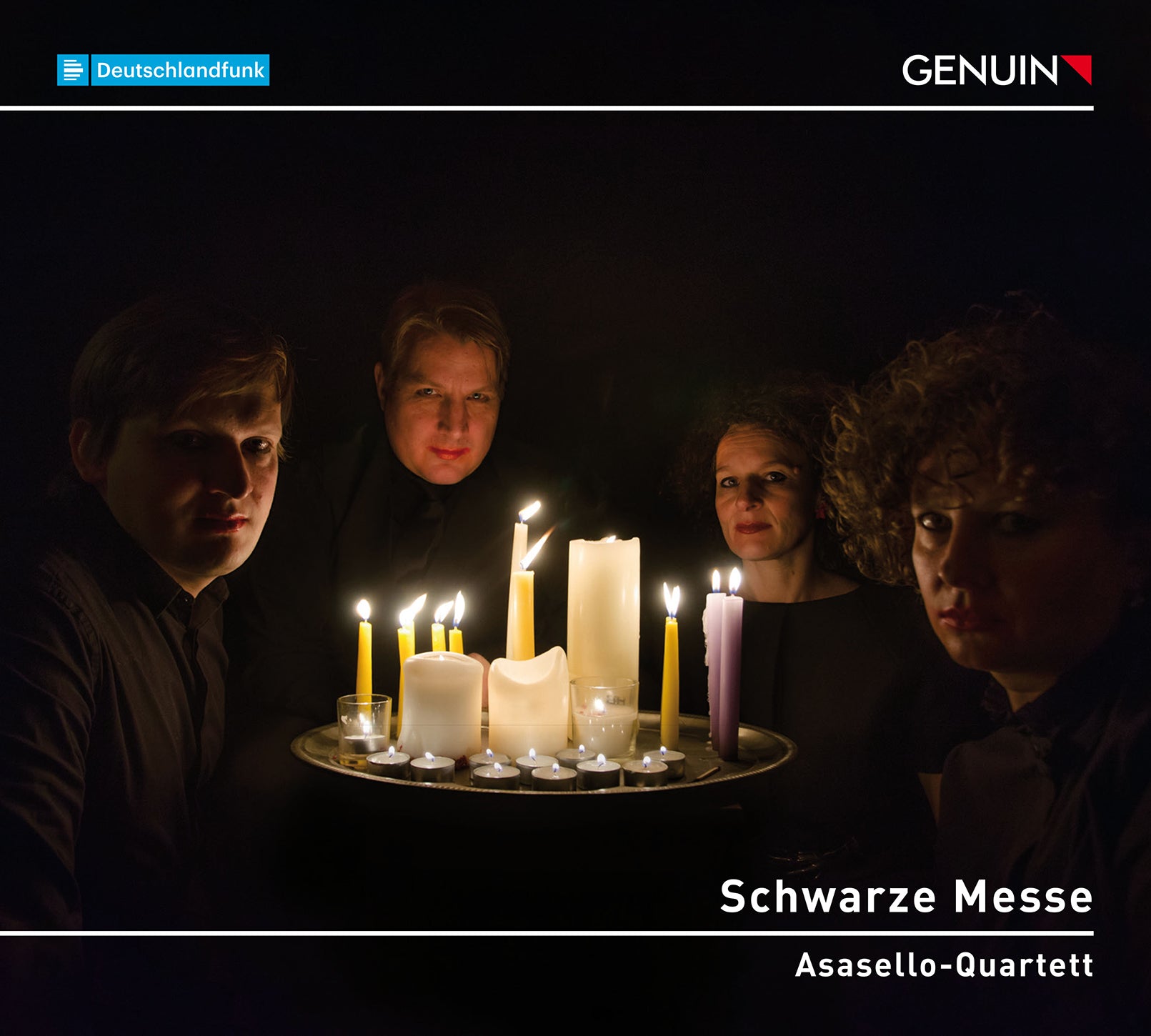 Lourie, Scriabin, Staude & Wyschnegradsky: Schwarze Messe / Asasello-Quartett