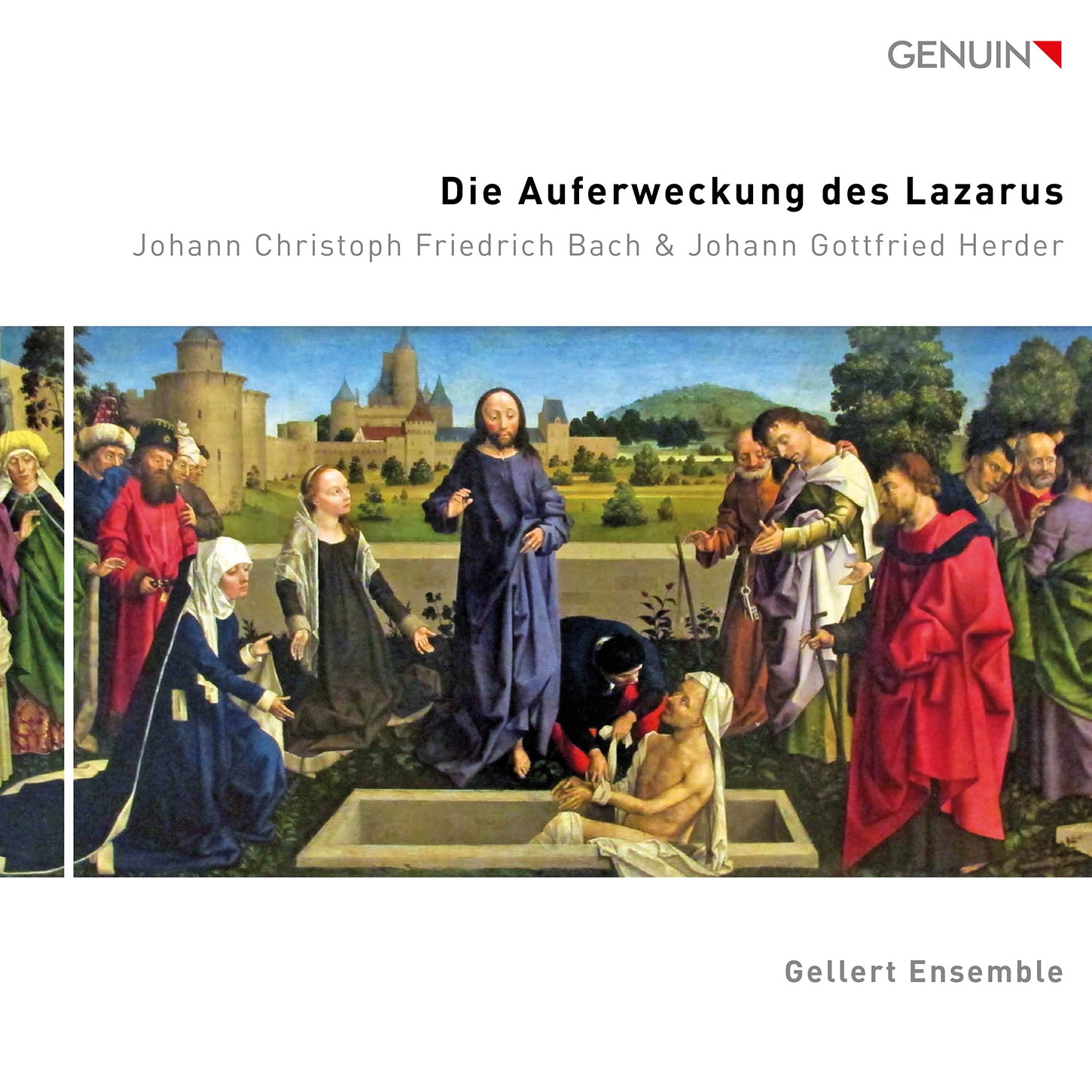J.C.F. Bach: The Raising of Lazarus / Mitschke, Gellert Ensemble