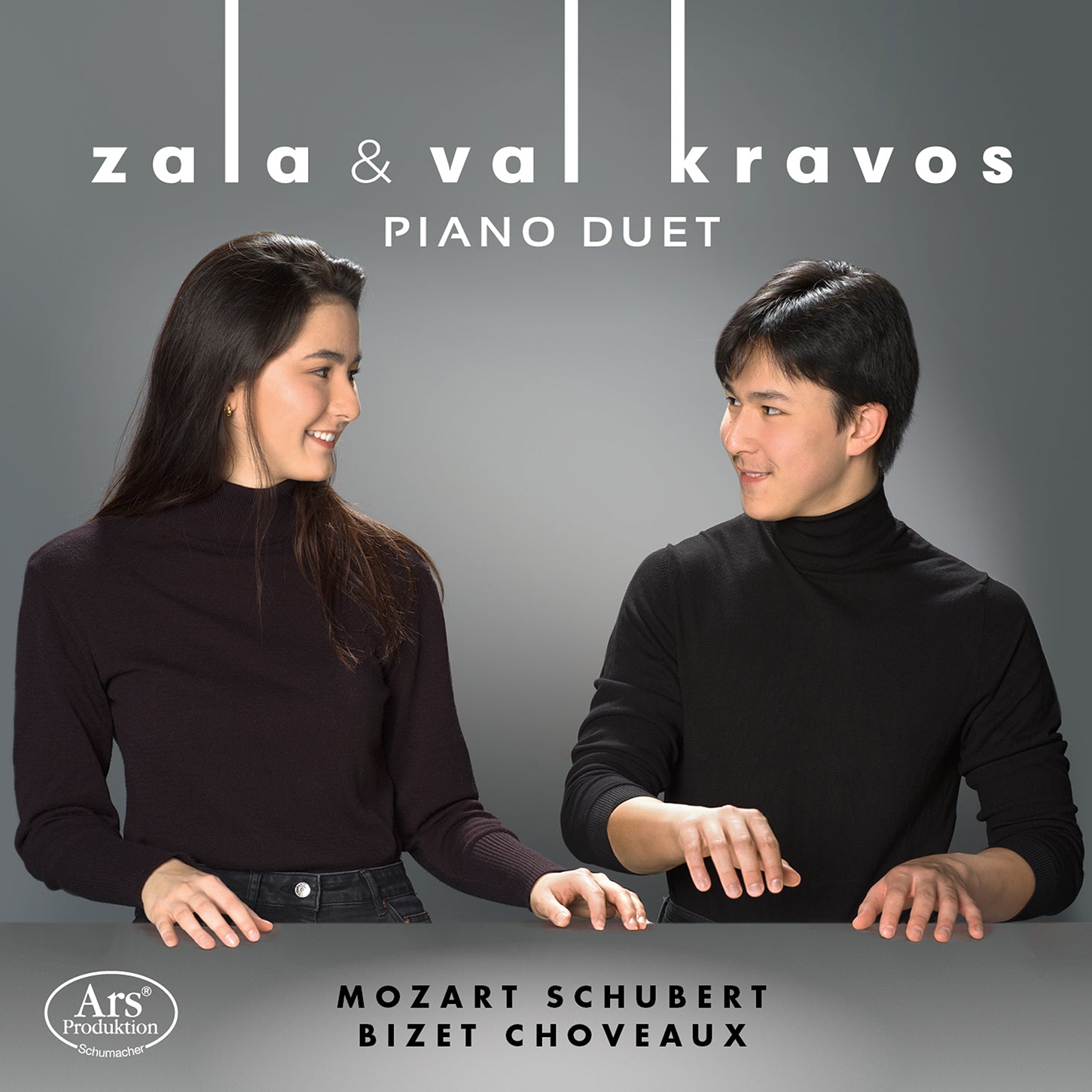 Bizet, Choveaux, Mozart & Schubert: Piano Duet