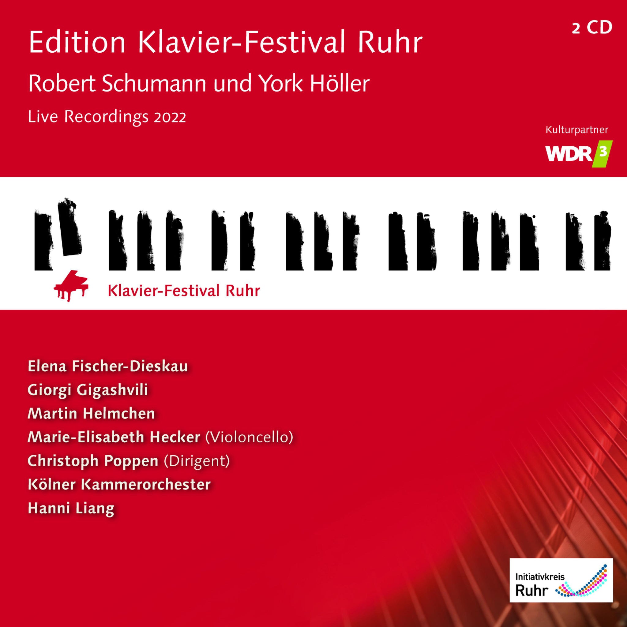 Höller & R. Schumann: Ruhr Piano Festival, Vol. 41 / E. Fischer-Dieskau, Gigashvili, Liang