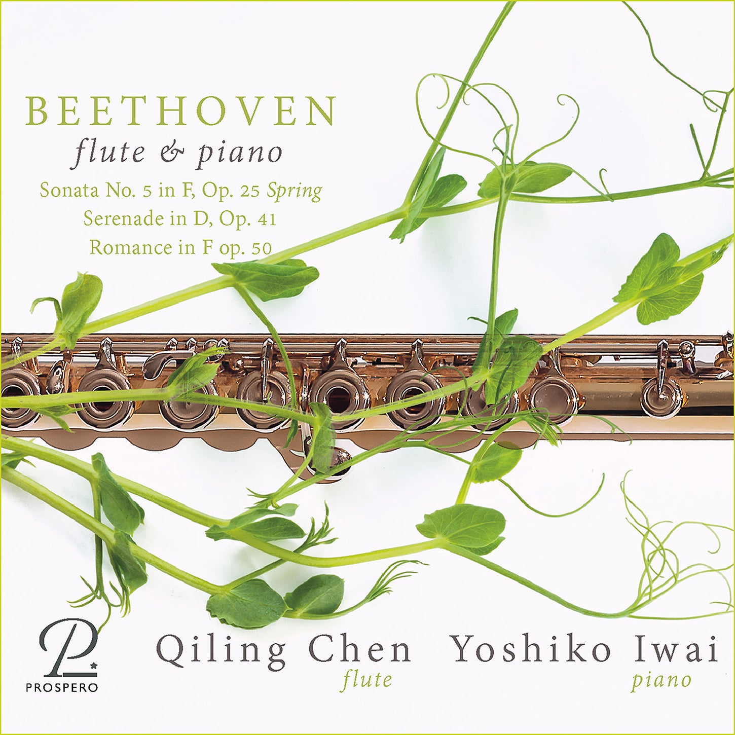 Beethoven: "Spring" Sonata & Other Works for Flute & Piano / Q. Chen, Iwai
