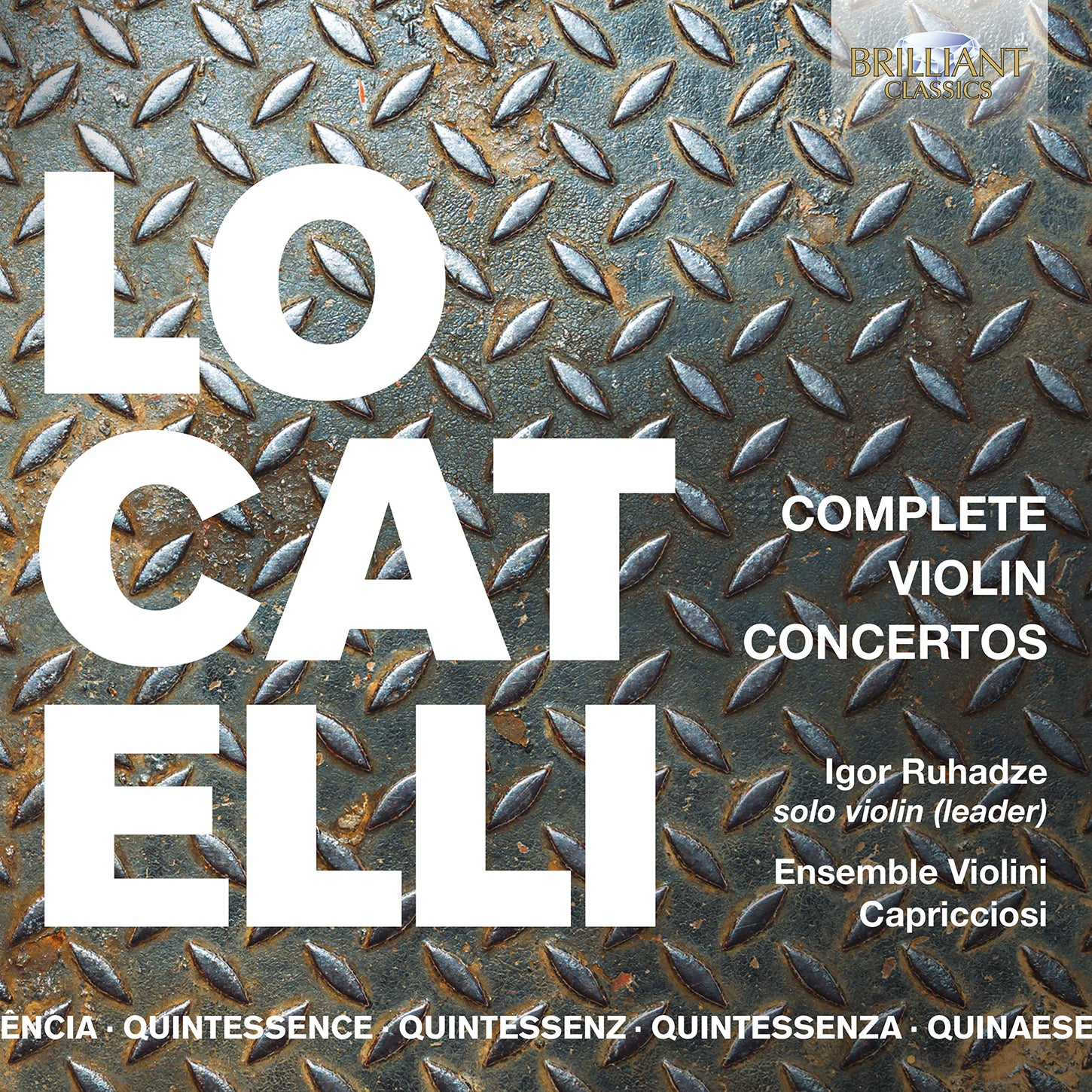 Locatelli: Complete Violin Concertos / Ruhadze, Ensemble Violini Capricciosi