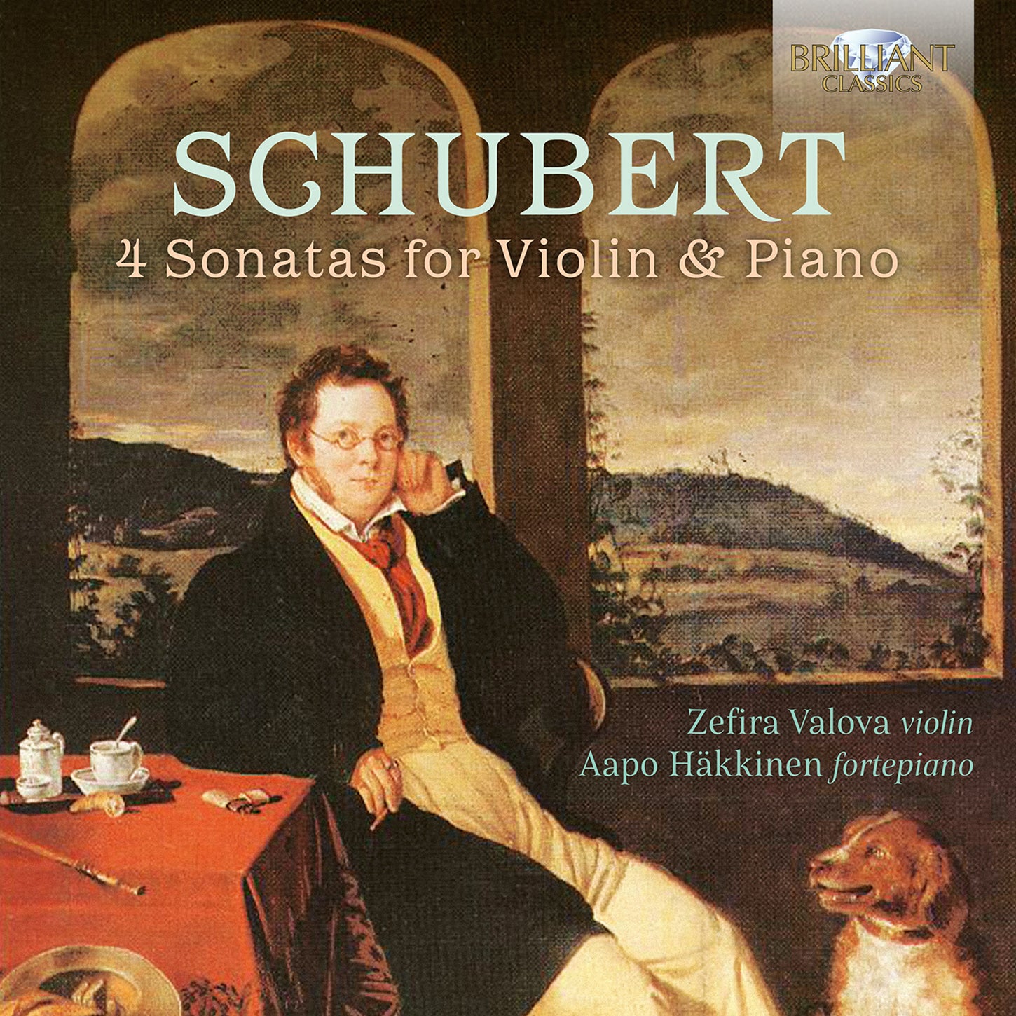 Schubert: 4 Sonatas for Violin & Piano / Valova, Häkkinen