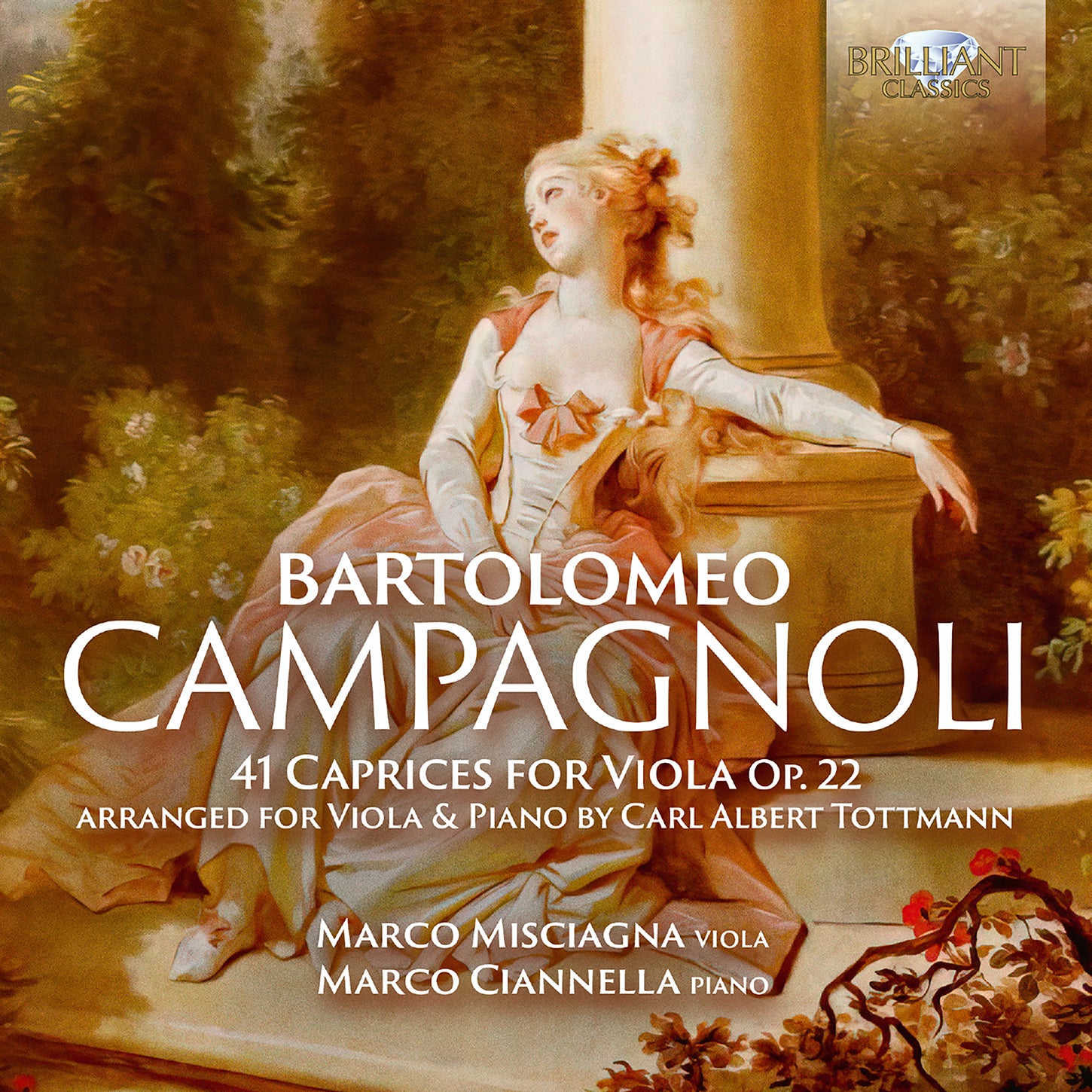 Campagnoli: 41 Caprices for Viola, Op.22, arranged for Viola & Piano by Carl Albert Tottmann
