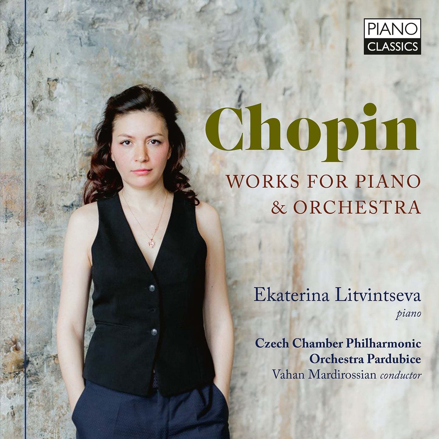 Chopin: Works for Piano & Orchestra / Litvintseva, Mardirossian, Czech Chamber Philharmonic Pardubice