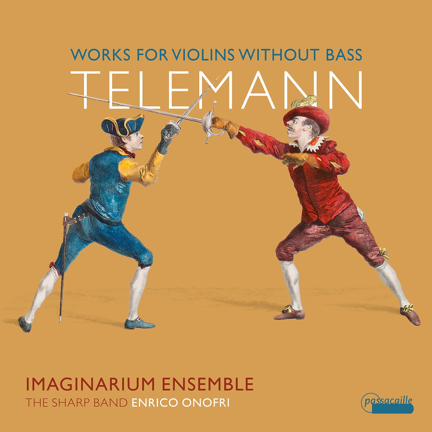 Telemann: The Sharp Band - Works for Violins / Onofri, Imaginarium Ensemble