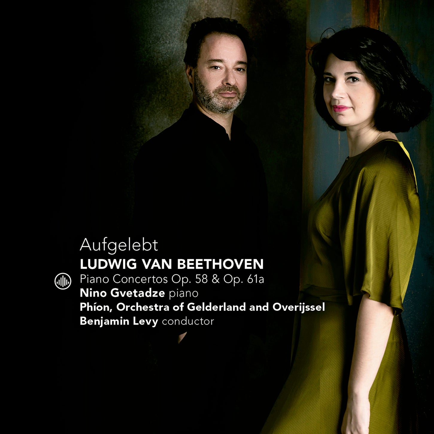 Beethoven: Aufgelebt - Piano Concertos Opp. 58 & 61 / Gvetadze, Levy, Phíon Orchestra of and Overijssel