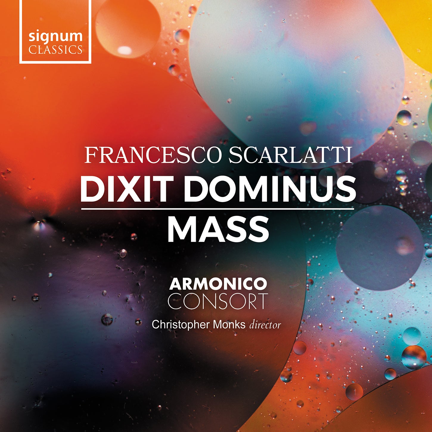 F. Scarlatti: Dixit Dominus - Mass / Monks, Armonico Consort