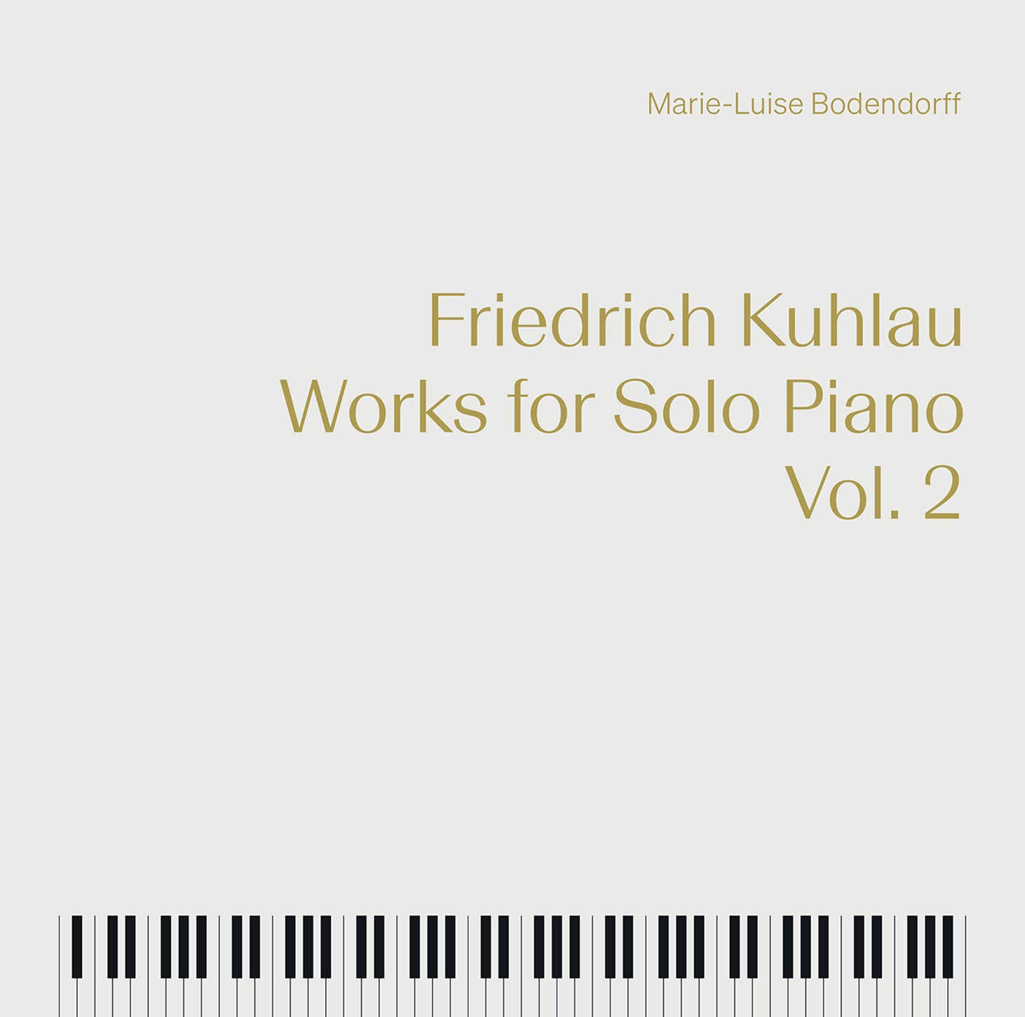 Kuhlau: Works for Solo Piano, Vol. 2 / Bodendorff