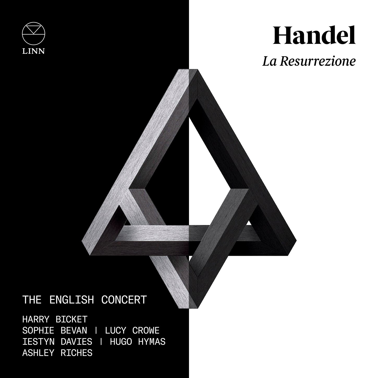 Handel: La Resurrezione / Bevan, Crowe, Davies, Hymas, Bicket, The English Consort