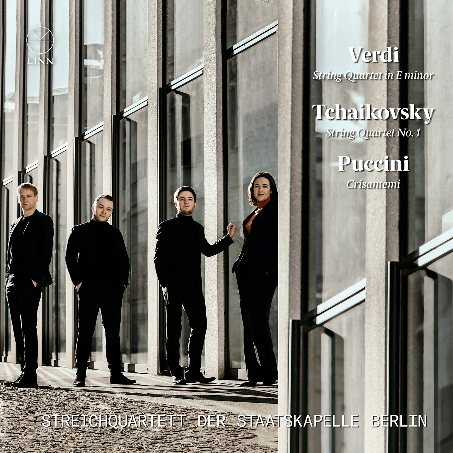 Verd, Tchaikovsky: String Quartets - Puccini: Crisantemi / Berlin Staatskapelle String Quartett