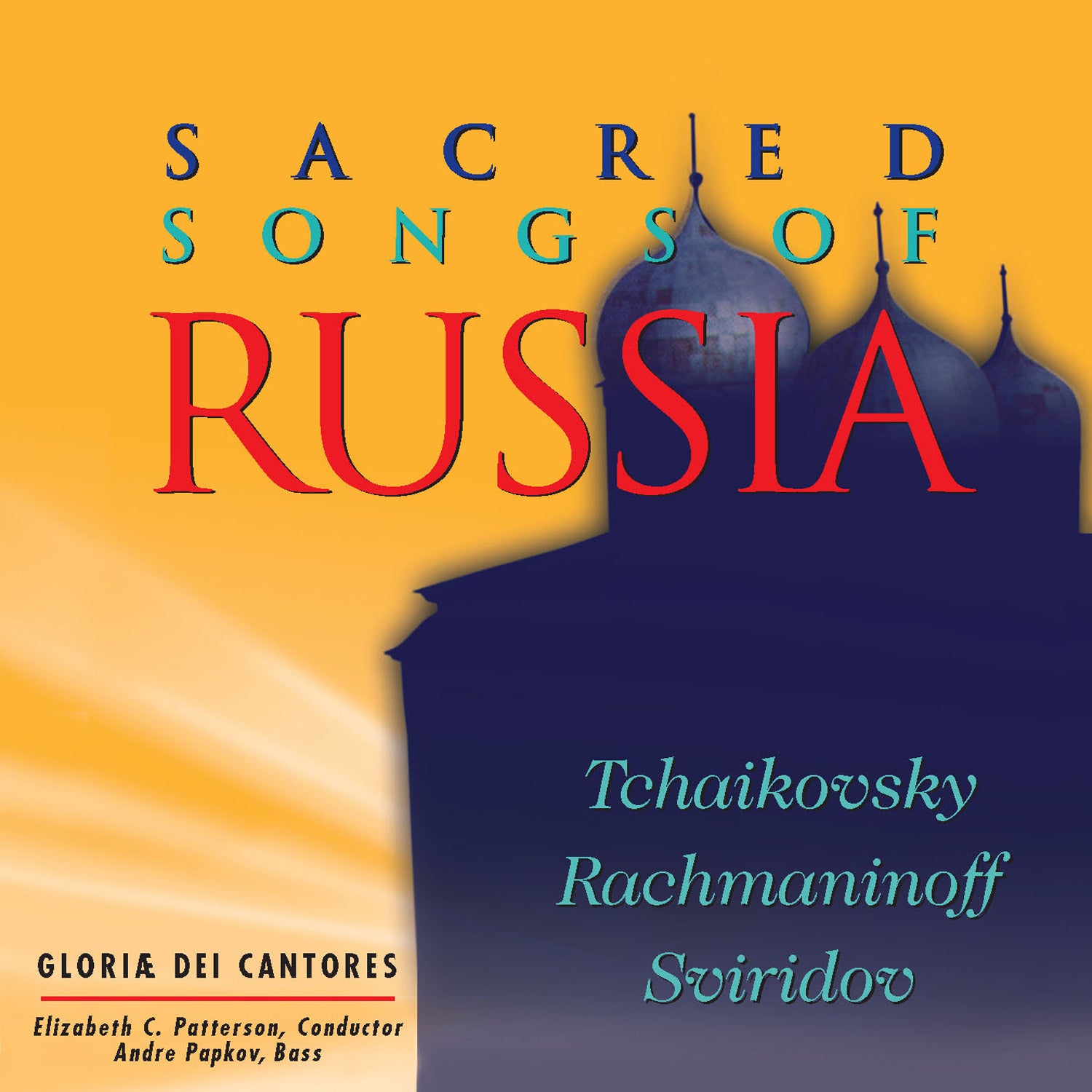 Sacred Songs of Russia / Patterson, Gloriae Dei Cantores