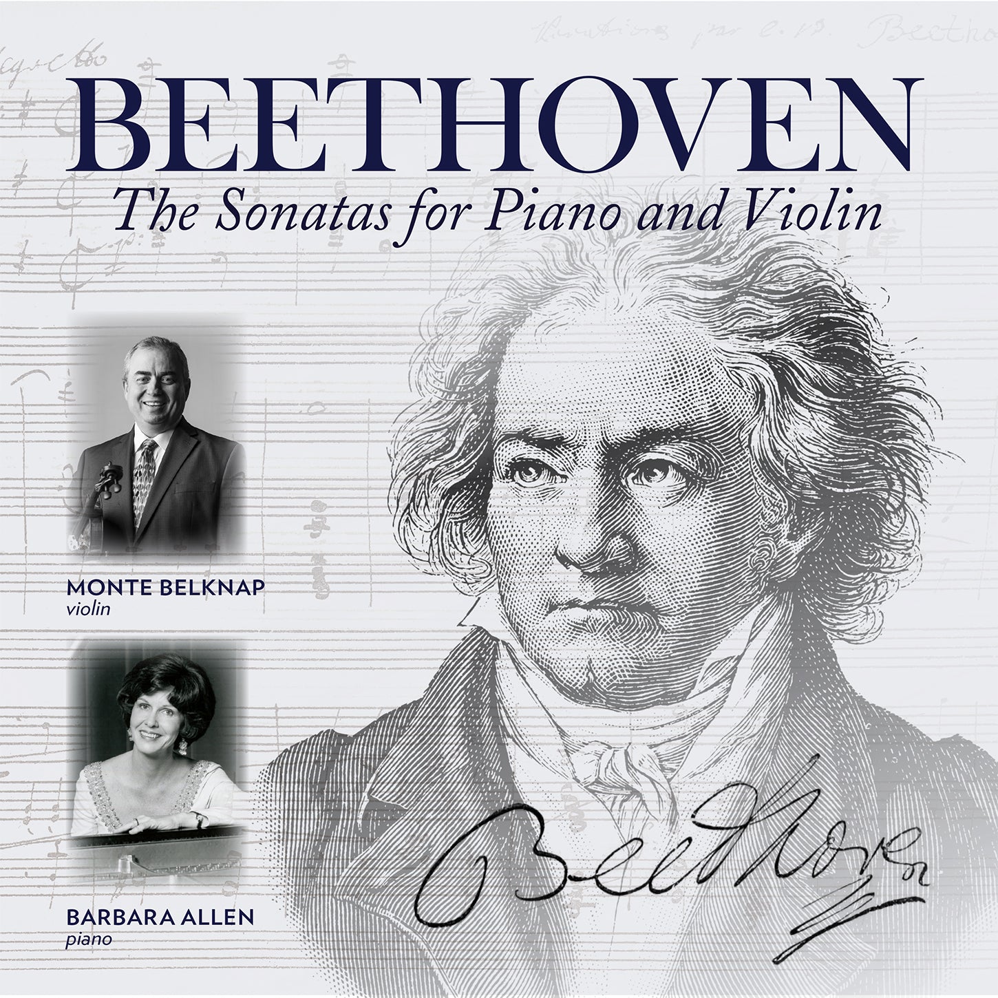 Beethoven: The Sonatas for Piano & Violin / Belknap, Allen