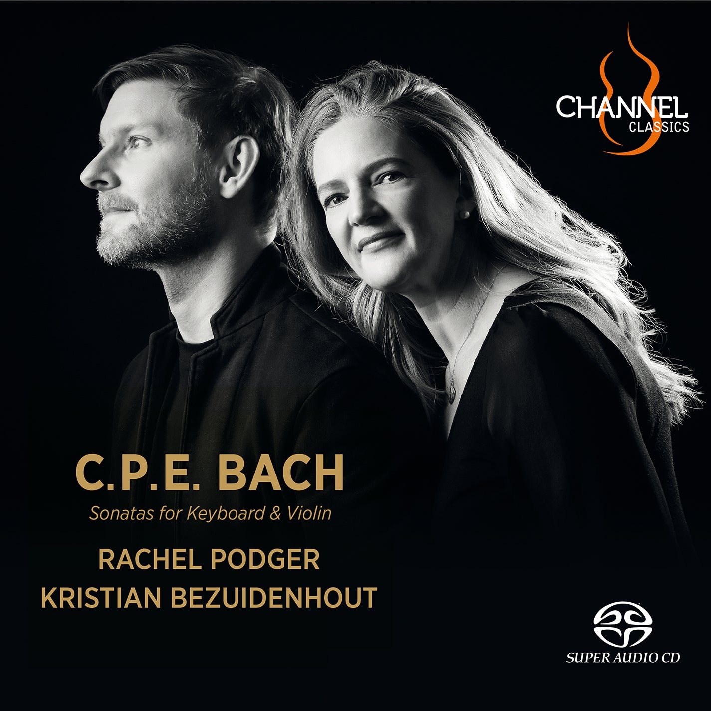 C.P.E. Bach: Sonatas for Keyboard & Violin / Podger, Bezuidenhout