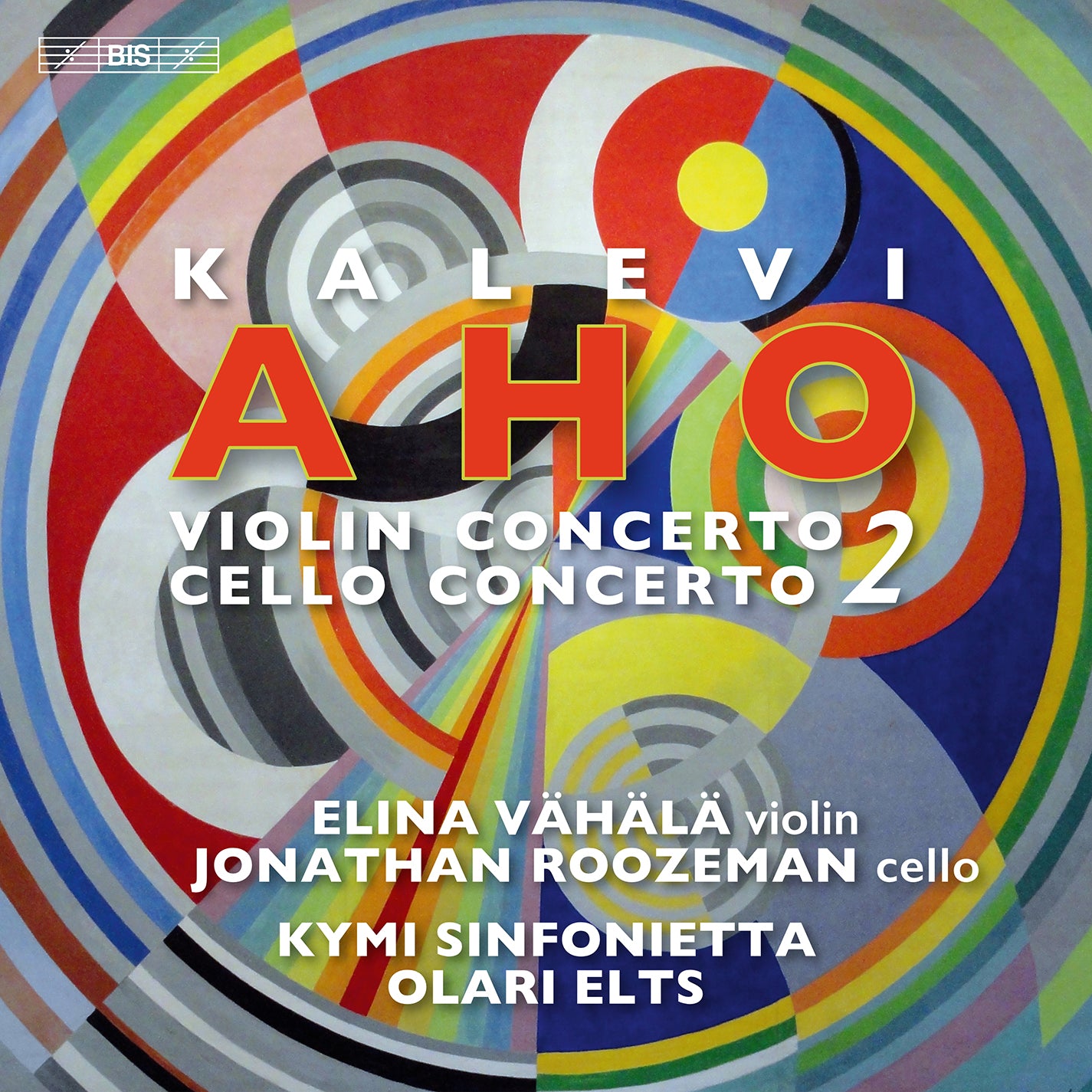 Aho: Concertos for Violin & Cello / Elts, Kymi Sinfonietta