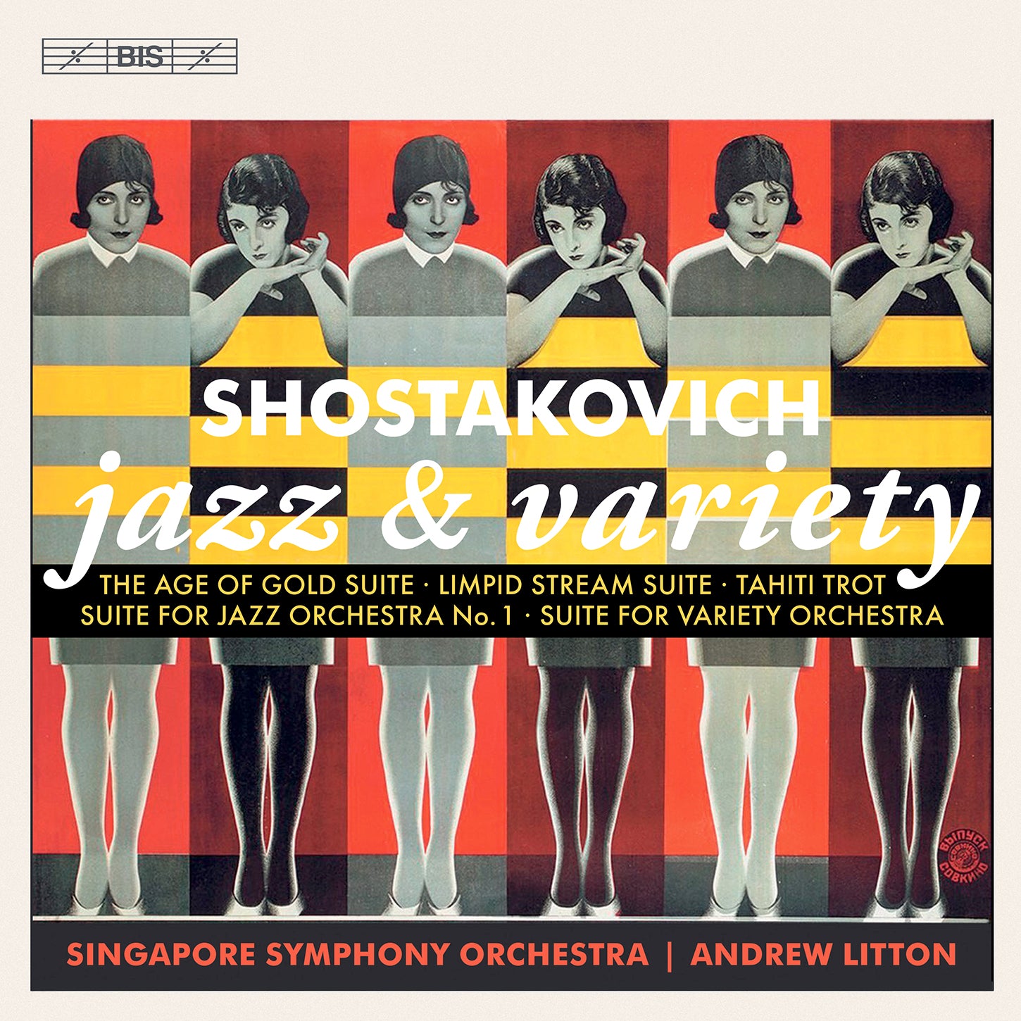 Shostakovich: Jazz & Variety Suites / Litton, Singapore Symphony Orchestra