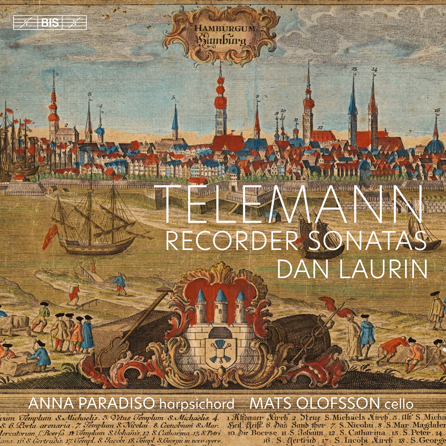 Telemann: The Recorder Sonatas / Laurin, Paradiso, Olofsson