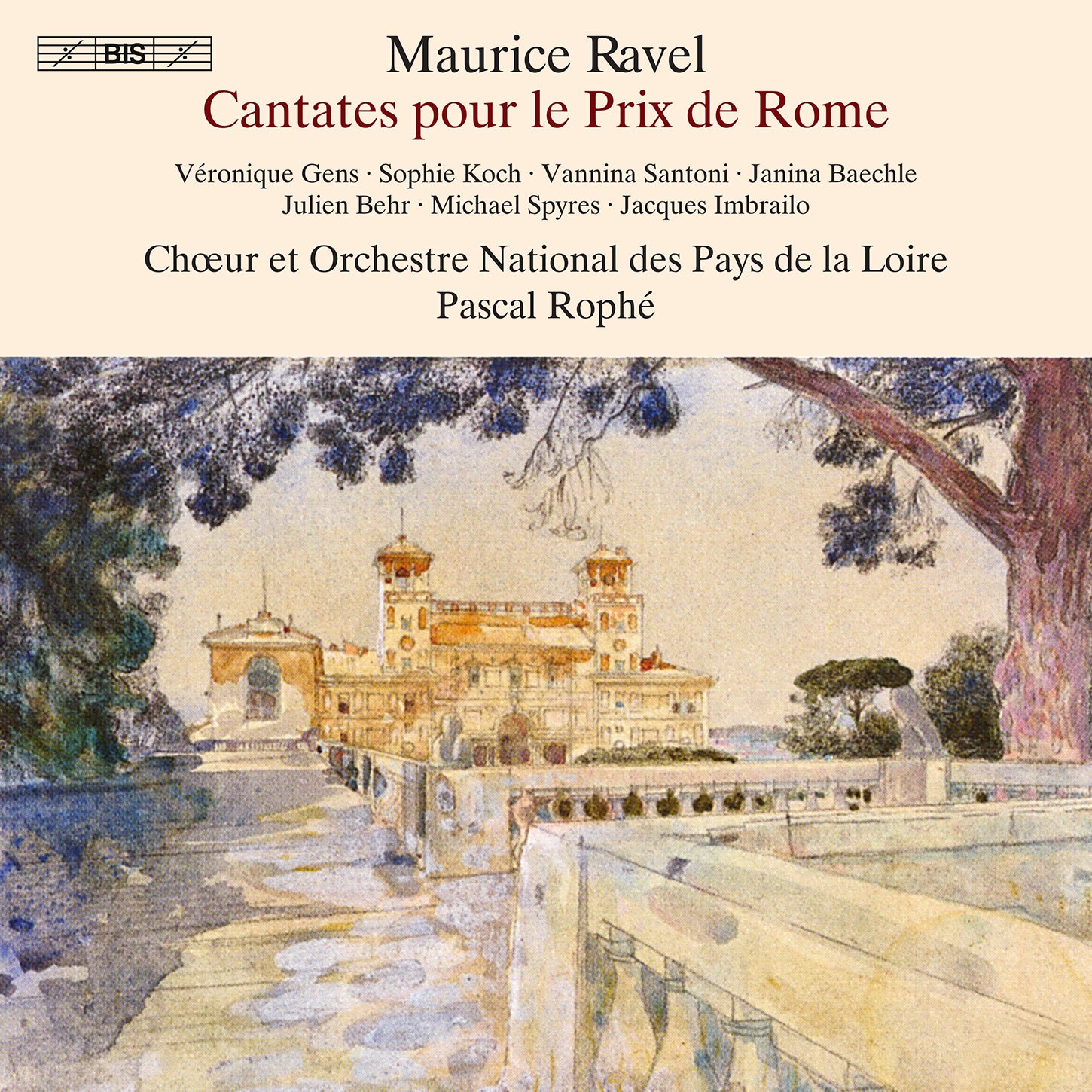 Ravel: Prix de Rome Cantatas / Rophé, Orchestre National des Pays de la Loire
