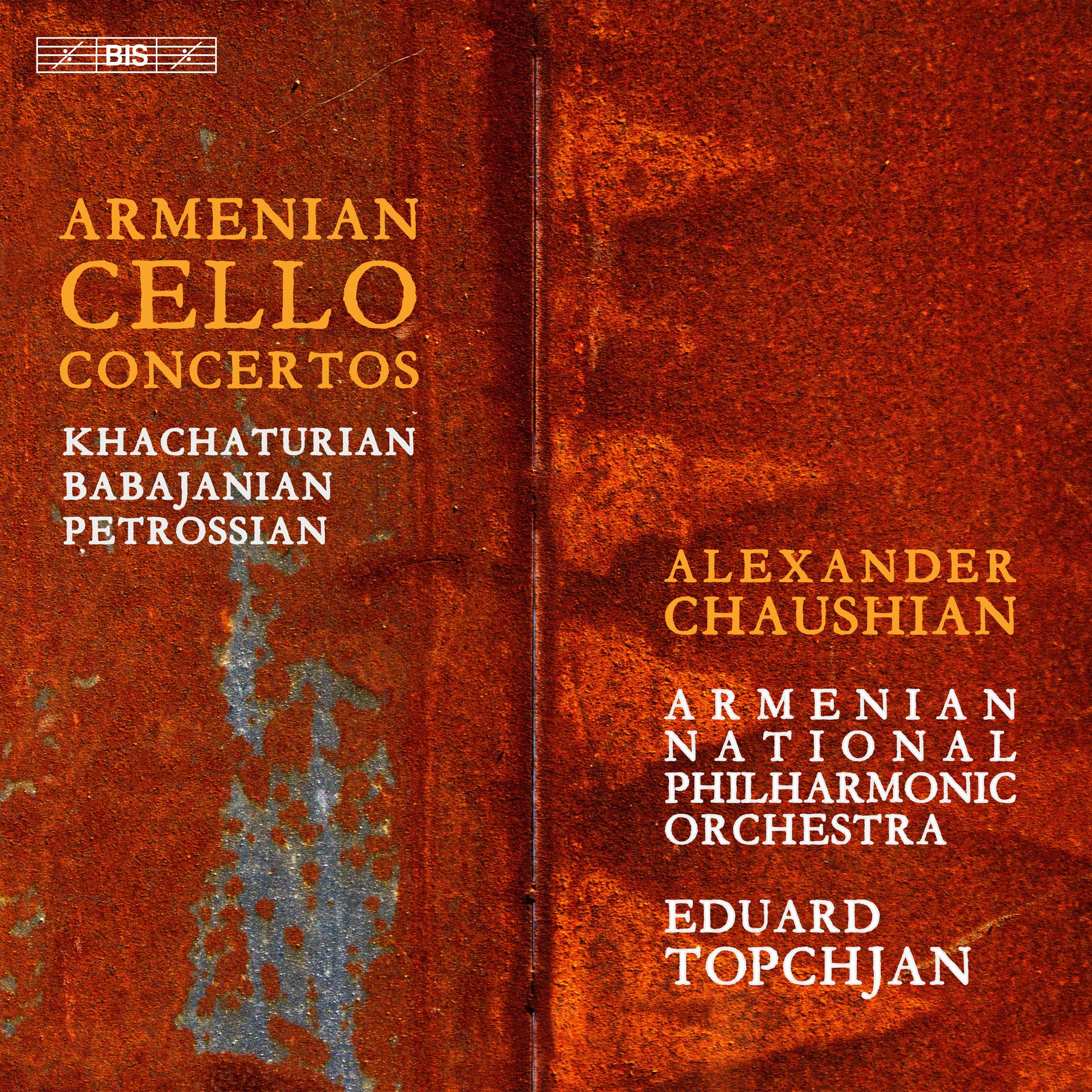 Armenian Cello Concertos / Chaushian, Topchjan, Armenian Philharmonic