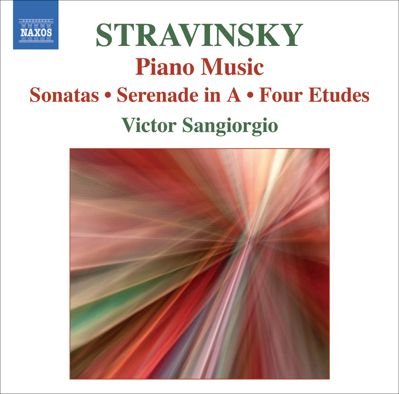 Stravinsky: Piano Music - Sonatas, Serenade, Etudes & Dances / Sangiorgio