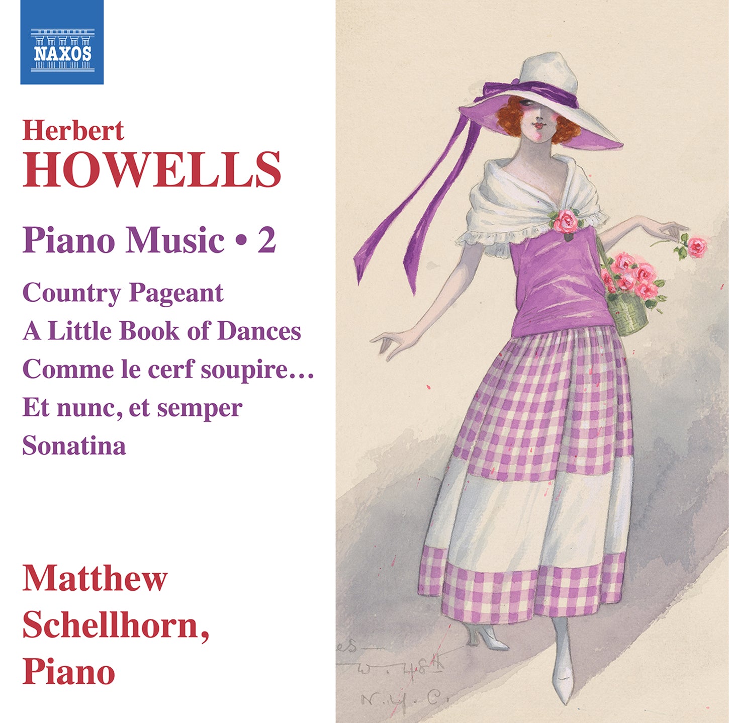 Howells: Piano Music, Vol. 2 / Schellhorn