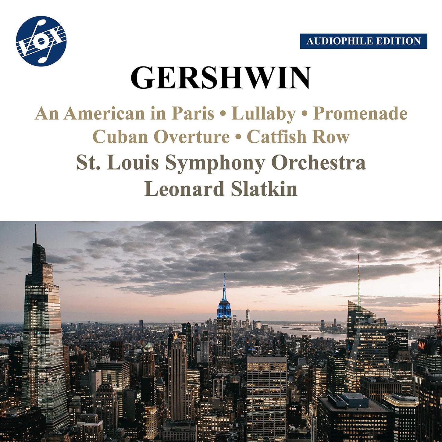Gershwin: Works for Orchestra / Slatkin, St. Louis Symphony