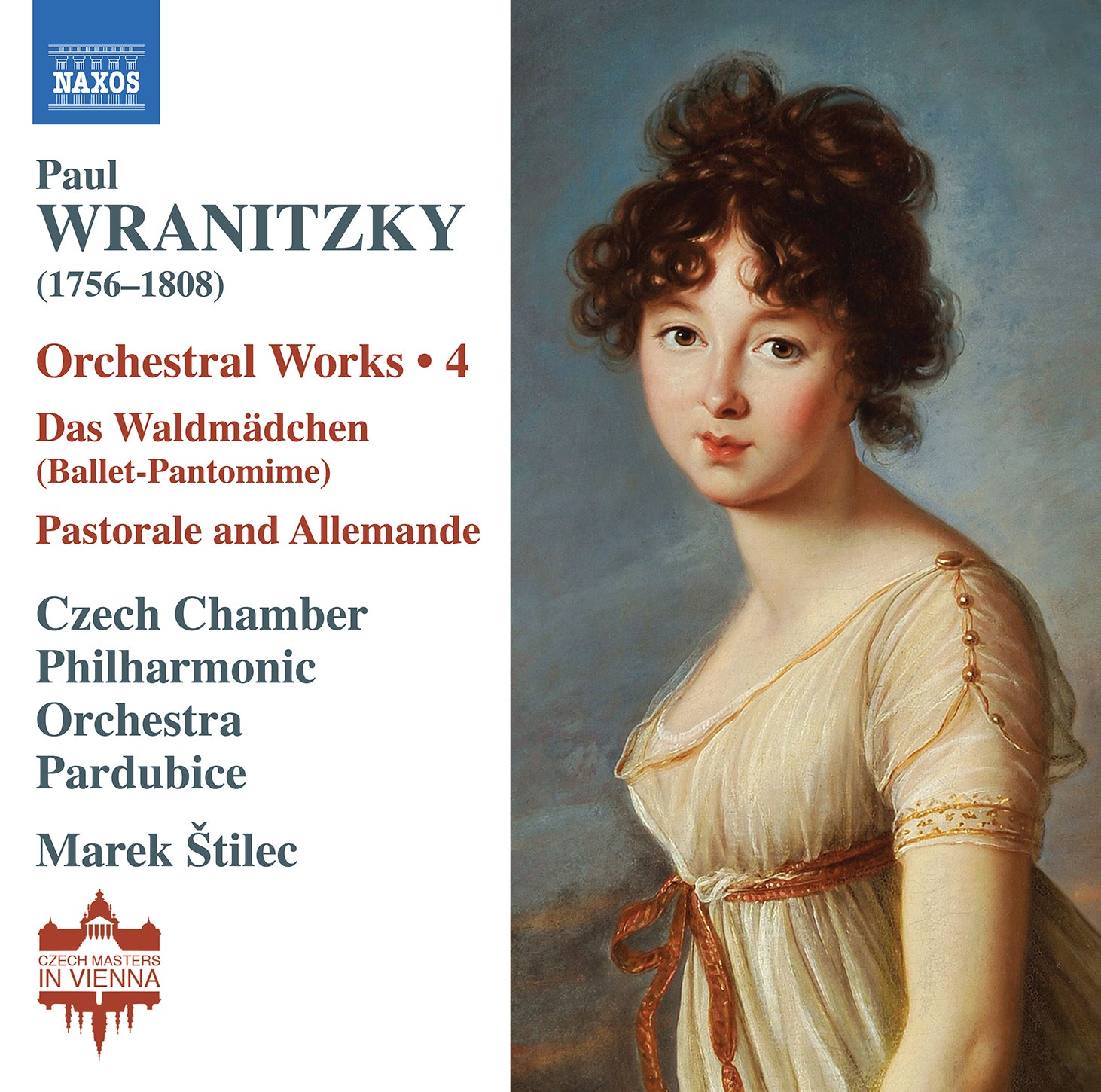 Wranitzky: Orchestral Works, Vol. 4 / Štilec, Orchestra Pardubice, Czech Chamber Philharmonic