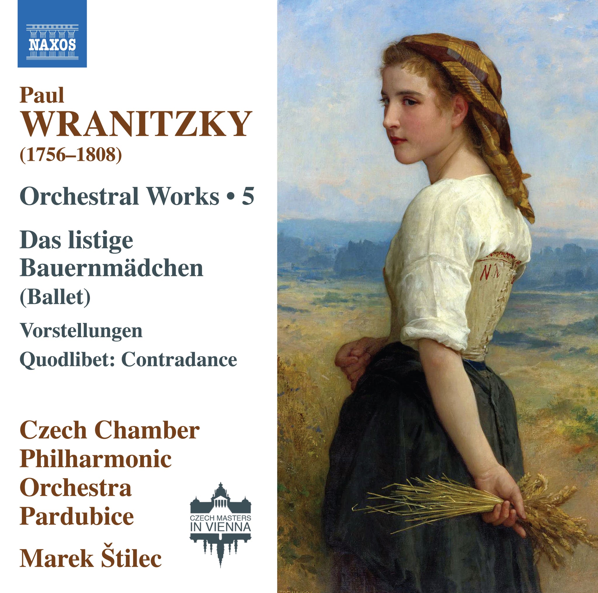 Wranitzky: Orchestral Works, Vol. 5 / Štilec, Czech Chamber Philharmonic Pardubice