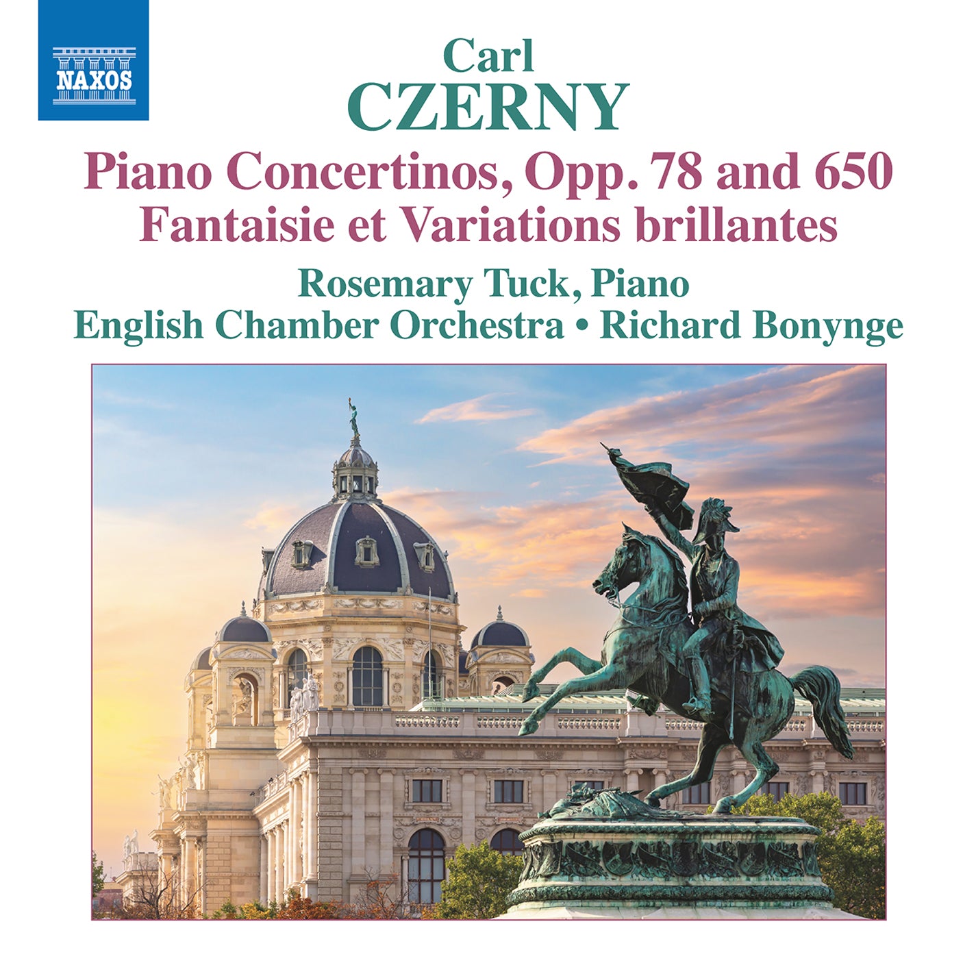 Czerny: Music for Piano and Orchestra / Tuck, Bonynge, ECO