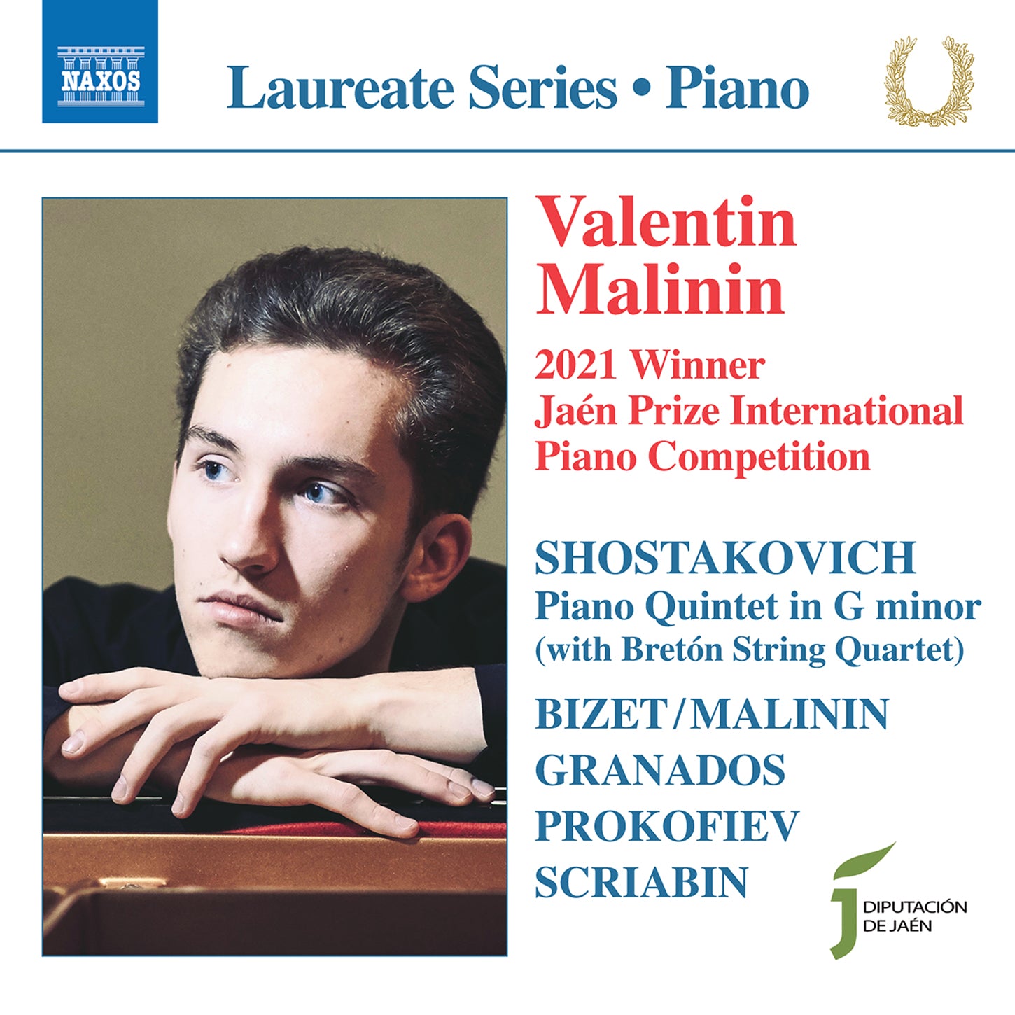 Shostakovich, Granados et al: Valentin Malinin, 2021 Jaén Prize Competition Winner