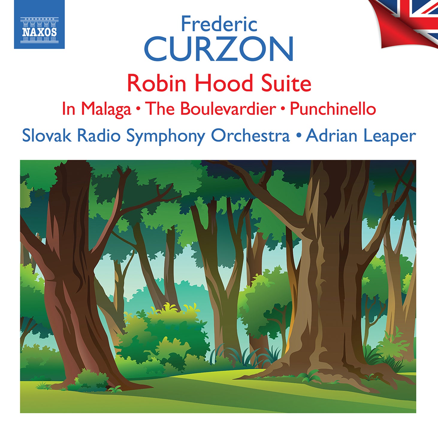 Curzon: Robin Hood Suite etc. / Cápová, Leaper, Slovak Radio Symphony Orchestra