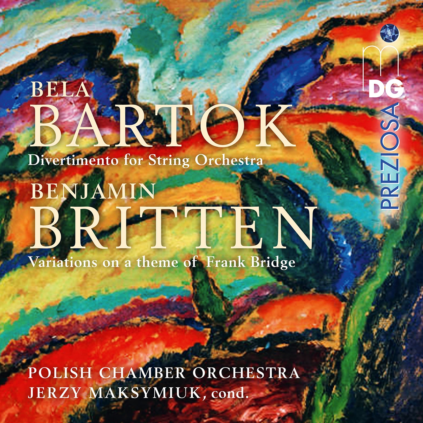 Bartók: Divertimento; Britten: Bridge Variations / Maksymiuk, Polish Chamber Orchestra