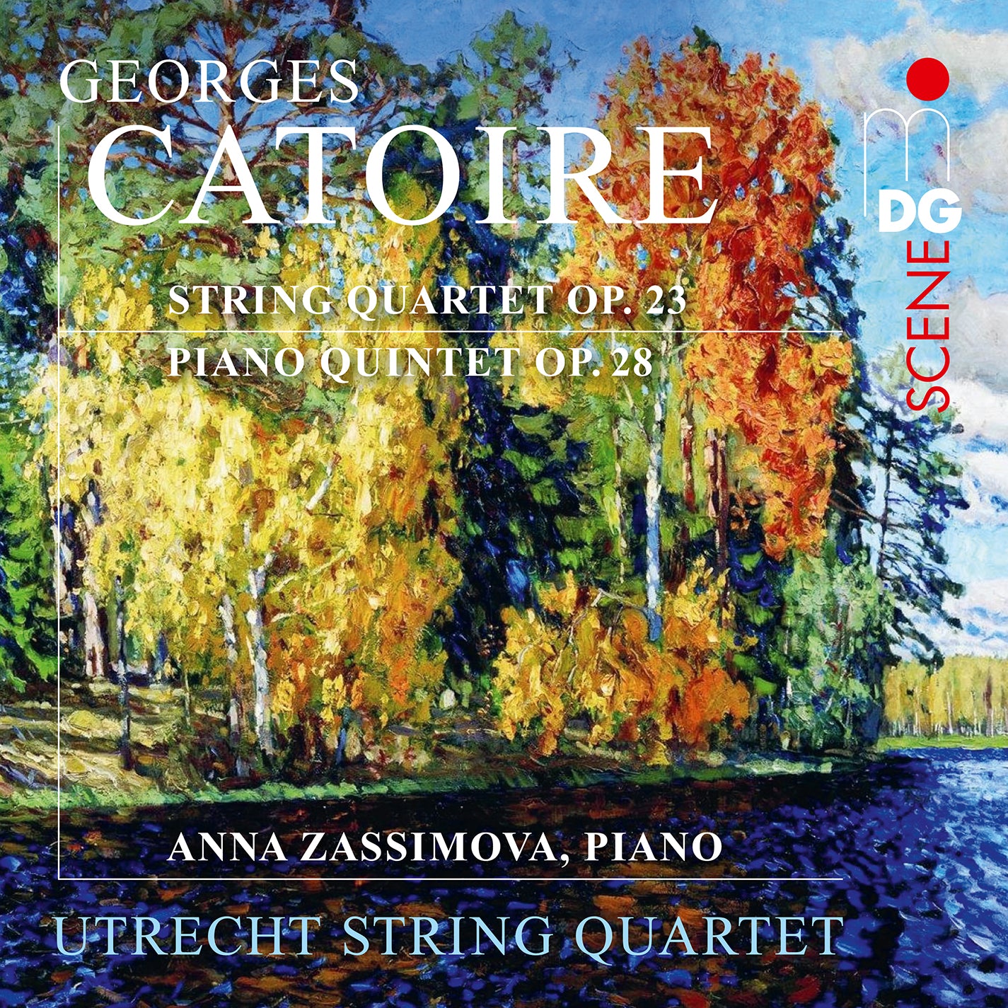 Catoire: String Quartet, Op. 23 & Piano Quintet, Op. 28 / Utrecht String Quartet