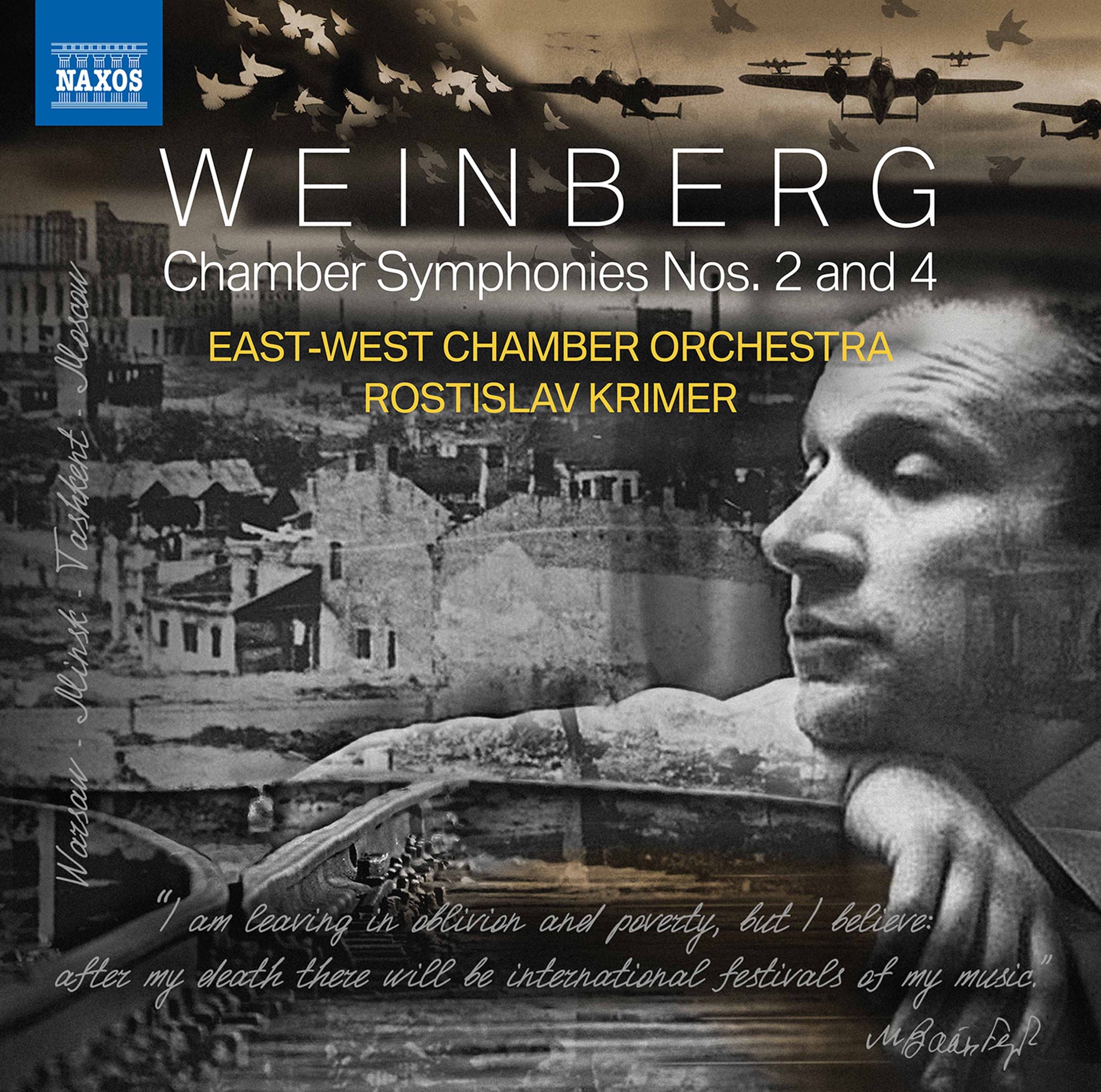 Weinberg: Chamber Symphonies Nos. 2 & 4 / Krimer, East-West Chamber Orchestra