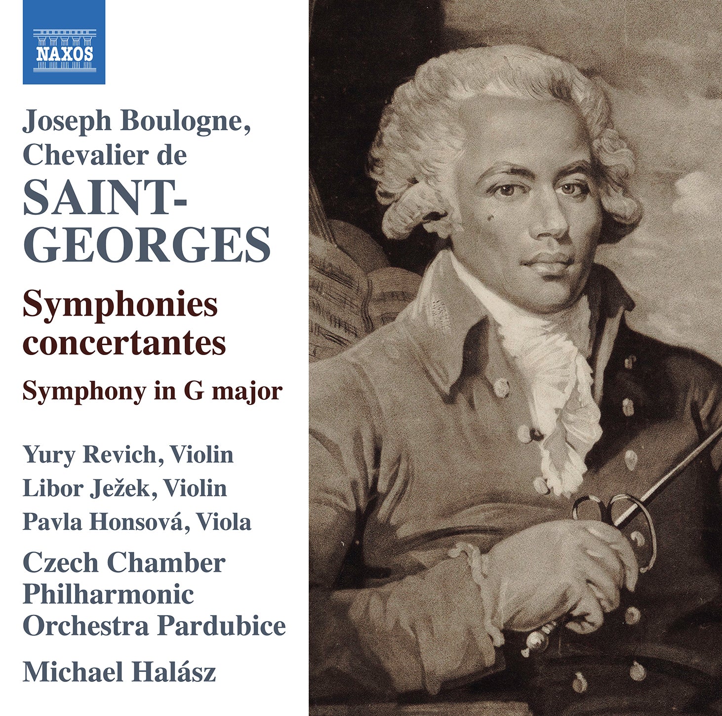 Saint-Georges: Symphonies Concertantes, Symphony in G / Halász, Czech Chamber Philharmonic