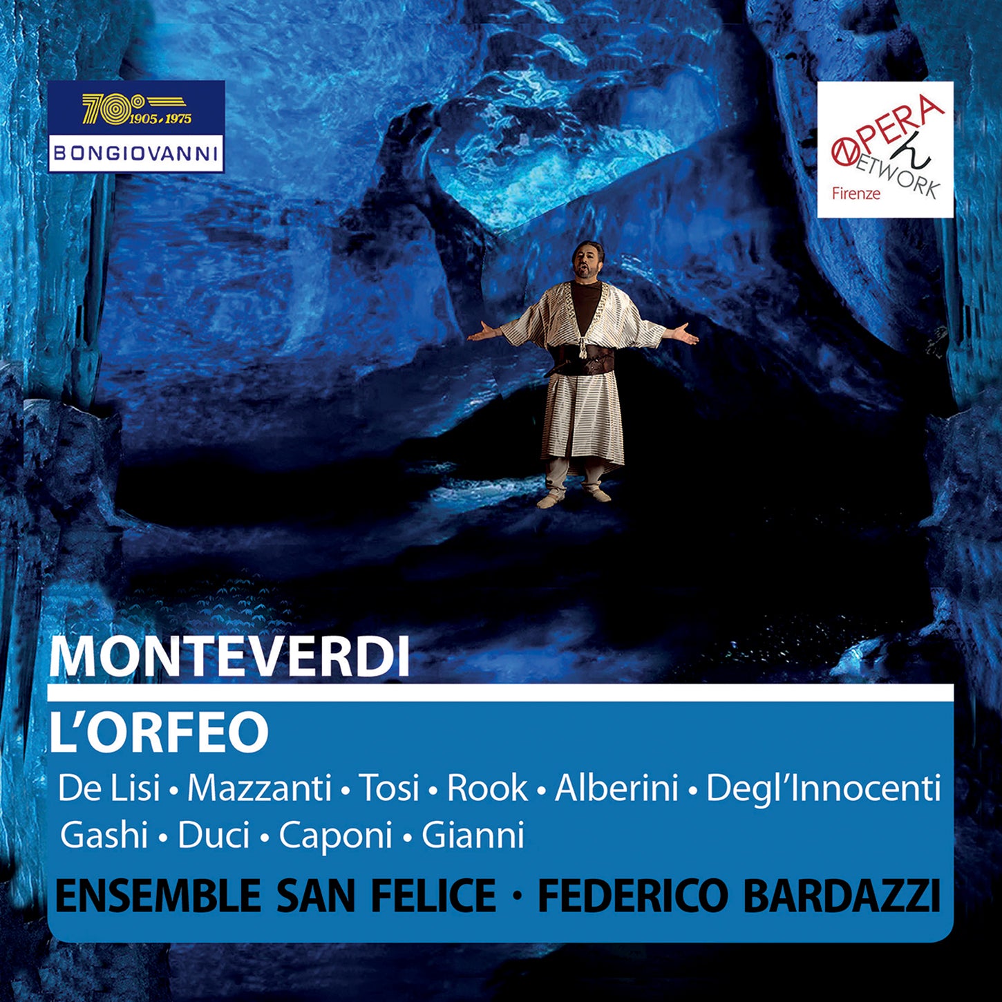 Monteverdi: L'Orfeo / Bardazzi, Ensemble San Felice