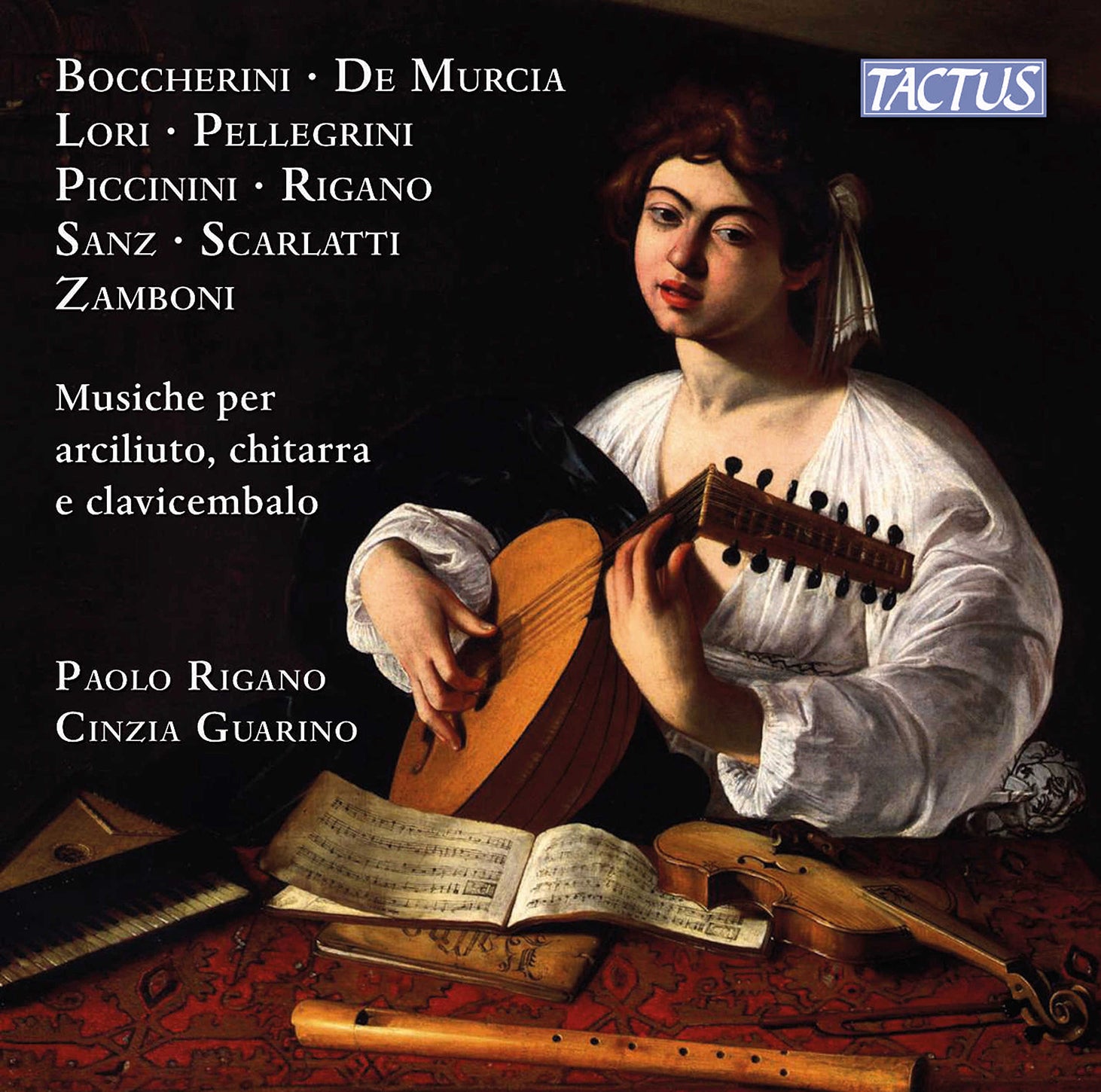 Music for Archlute, Guitar & Harpsichord / Rigano, Guarino