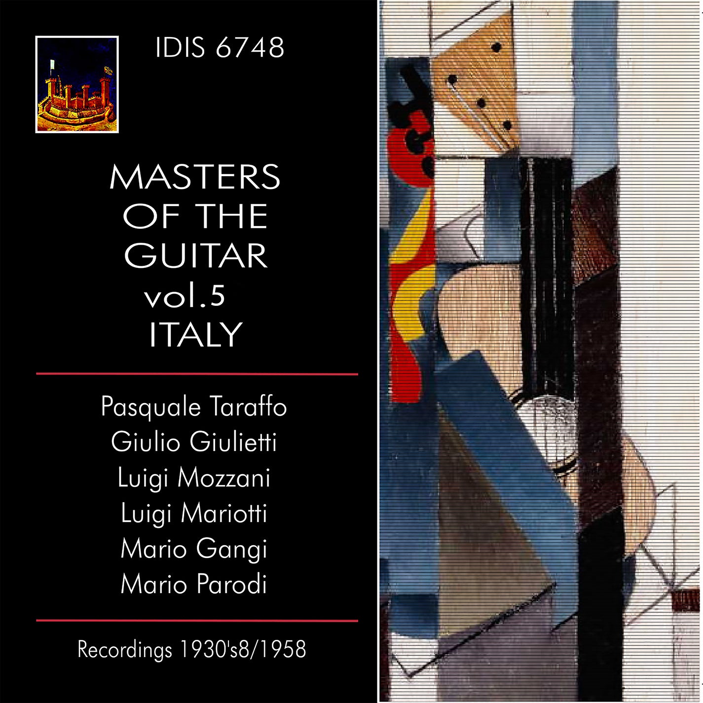 Masters of the Guitar, Vol. 5: Italian Recordings, 1930s-1950s