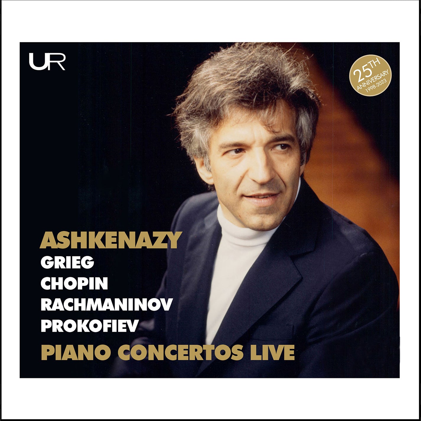 Ashkenazy: Grieg, Chopin, Rachmaninoff & Prokofiev Piano Concertos Live