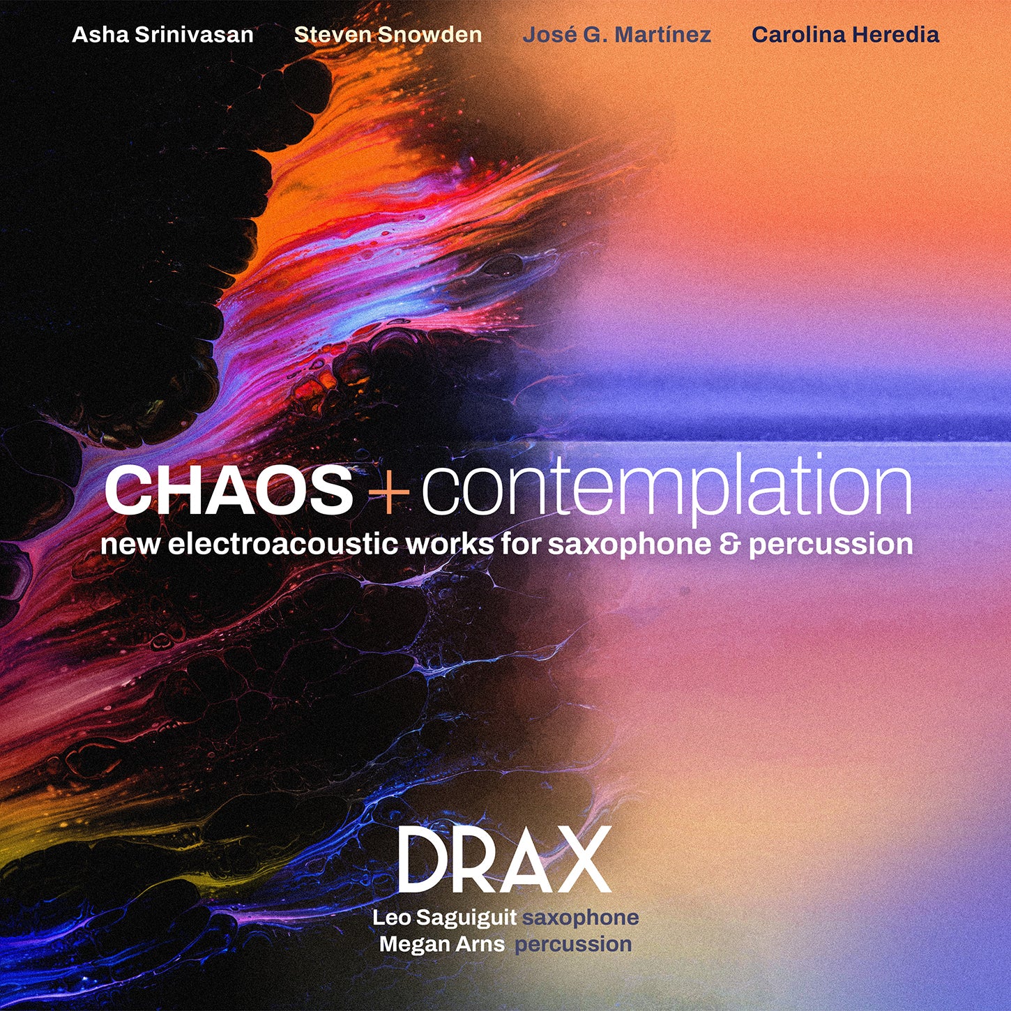 Heredia, Martínez, Snowden & Srinivasan: Chaos + Contemplation / DRAX