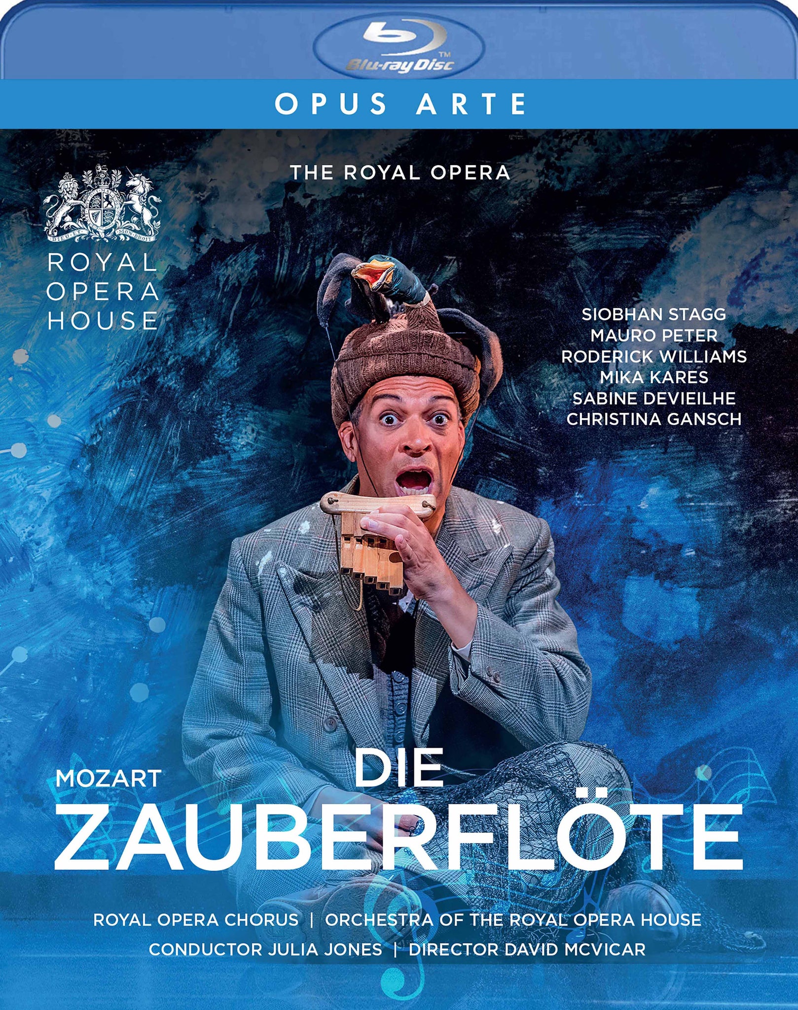 Mozart: Die Zauberflote / Peter, Jones, Mears, Orchestra & Chorus of the Royal Opera House [Blu-ray]