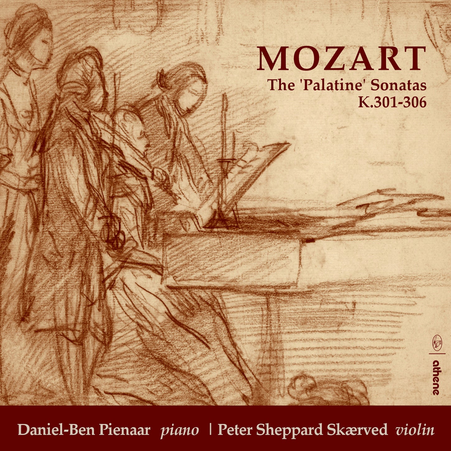 Mozart: The Palatine Sonatas, K. 301-306 / Skærved, Pienaar