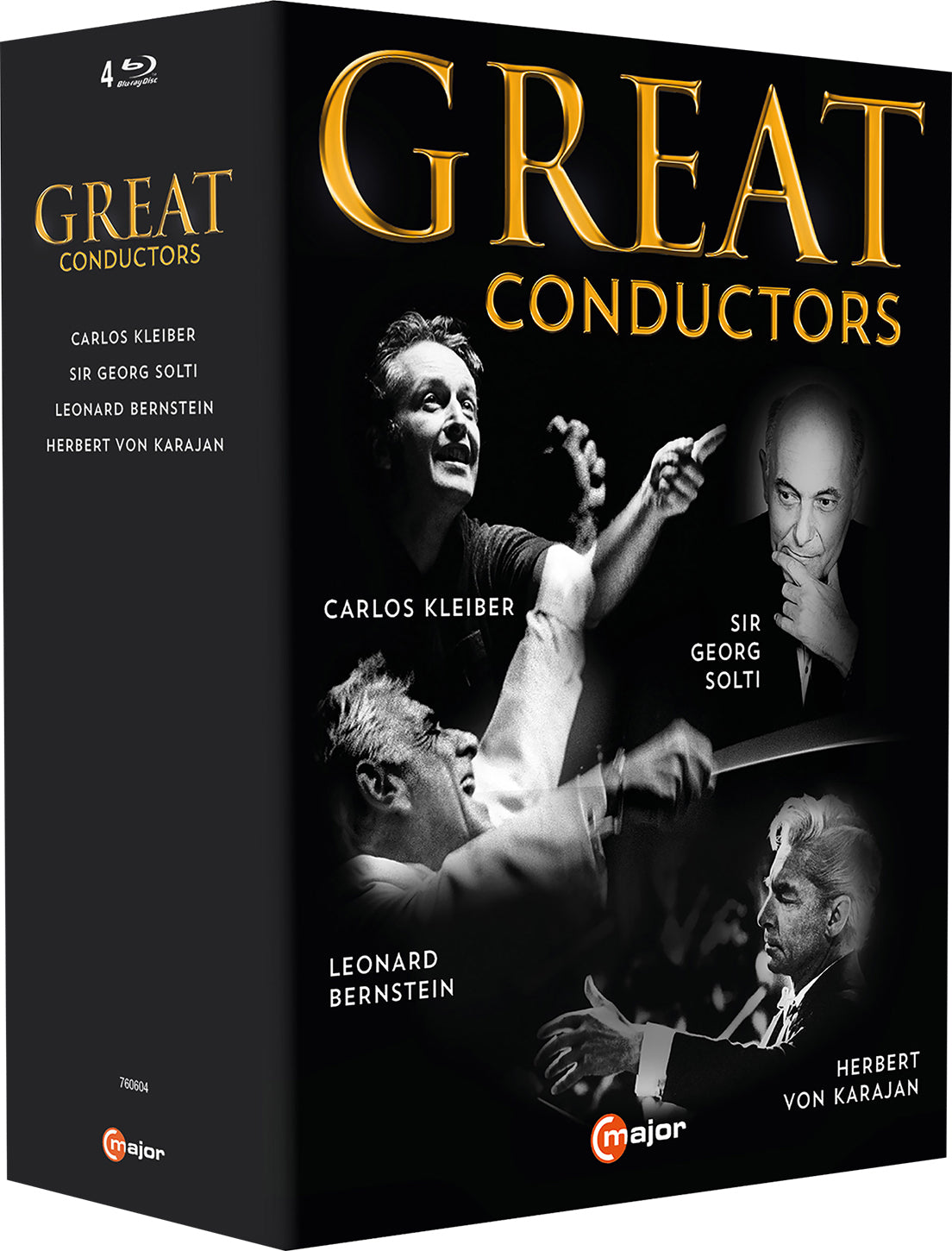 Bach, Shostakovich, Prokofiev: Great Conductors / Bernstein, Solti, C. Kleiber, Karajan